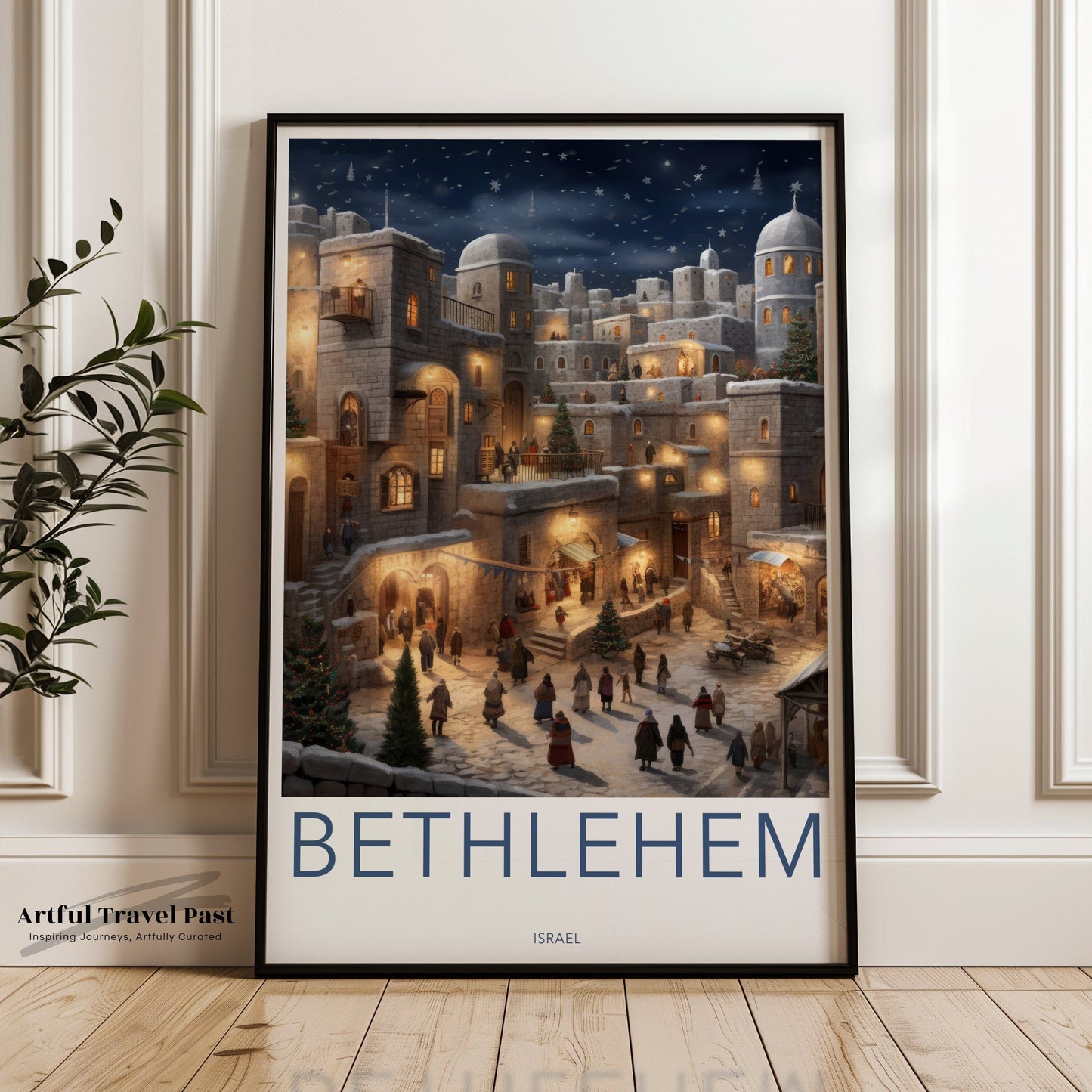 Bethlehem Poster - Israel Wall Art