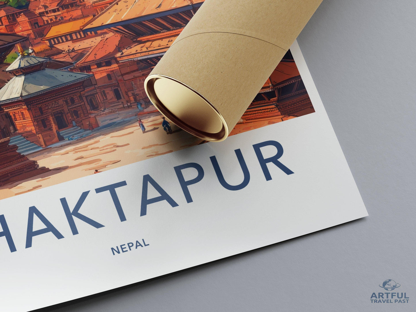 Bhaktapur Poster - Nepal Wall Art