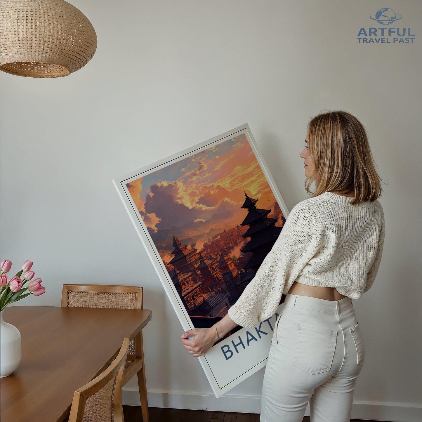 Bhaktapur Poster - Nepal Wall Art