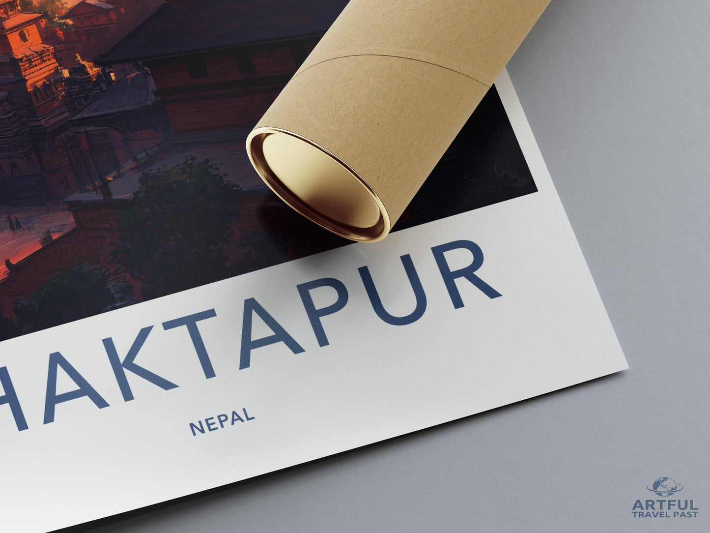 Bhaktapur Poster - Nepal Wall Art