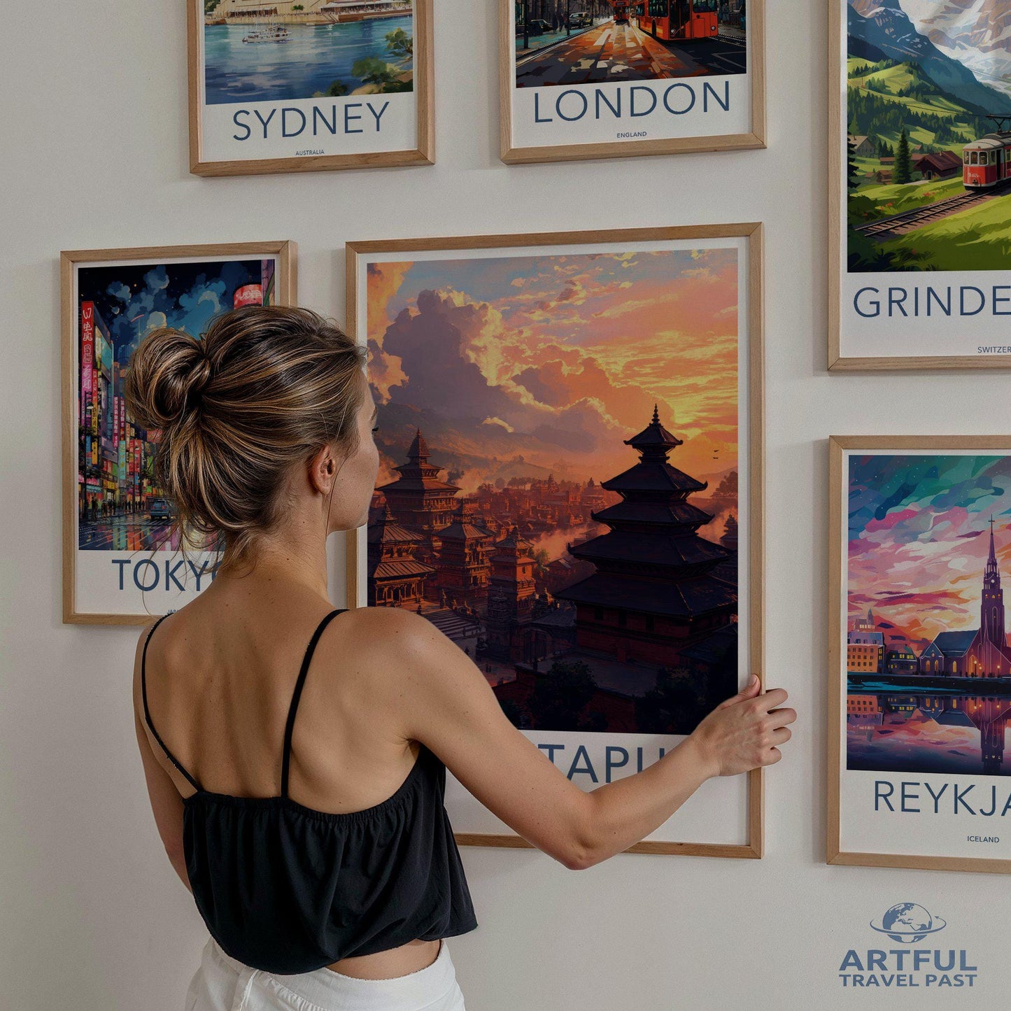 Bhaktapur Poster - Nepal Wall Art