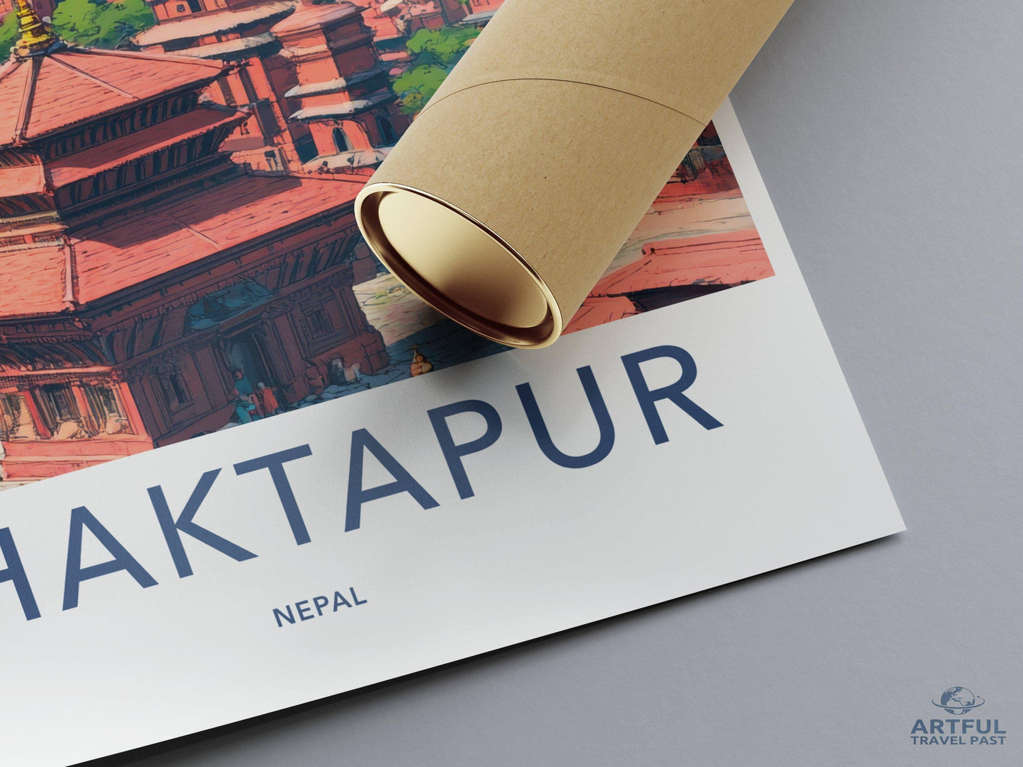 Bhaktapur Poster - Nepal Wall Art