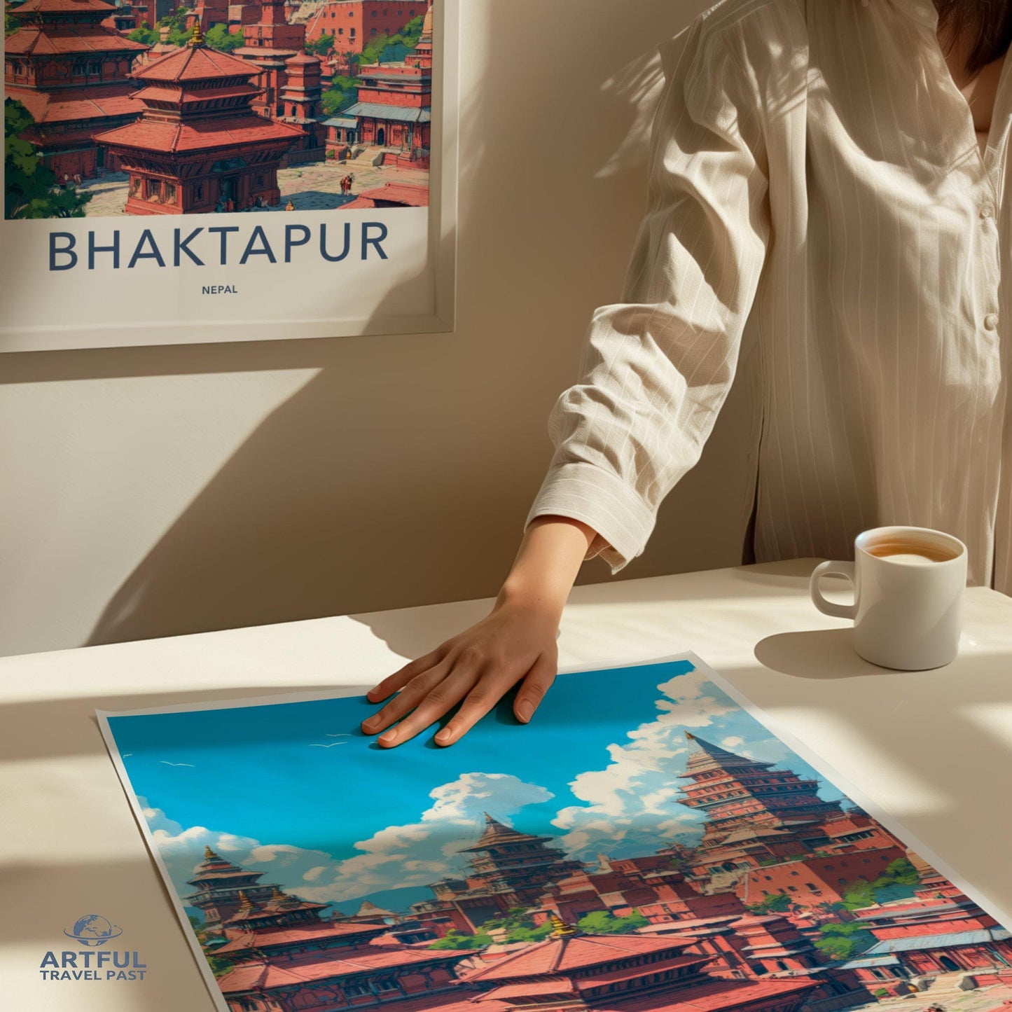 Bhaktapur Poster - Nepal Wall Art