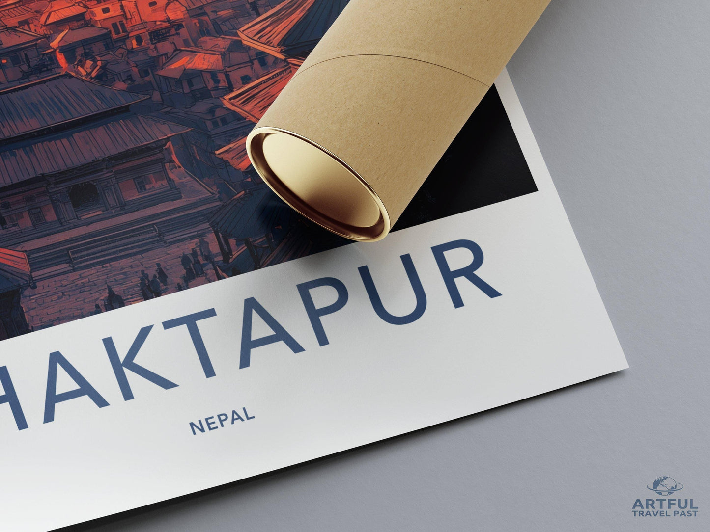 Bhaktapur Poster - Nepal Wall Art