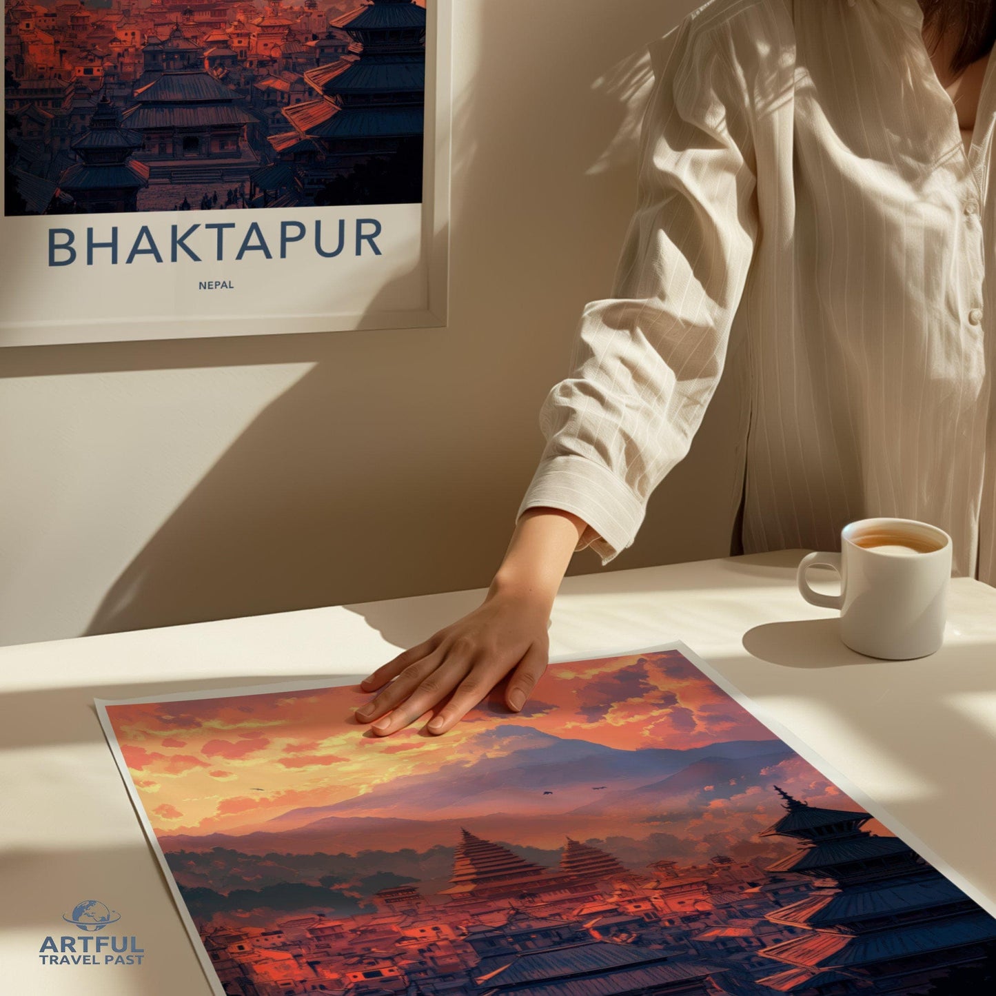 Bhaktapur Poster - Nepal Wall Art