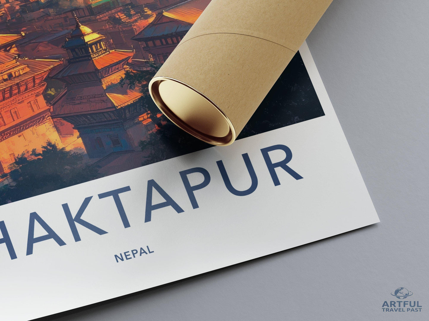 Bhaktapur Poster - Nepal Wall Art