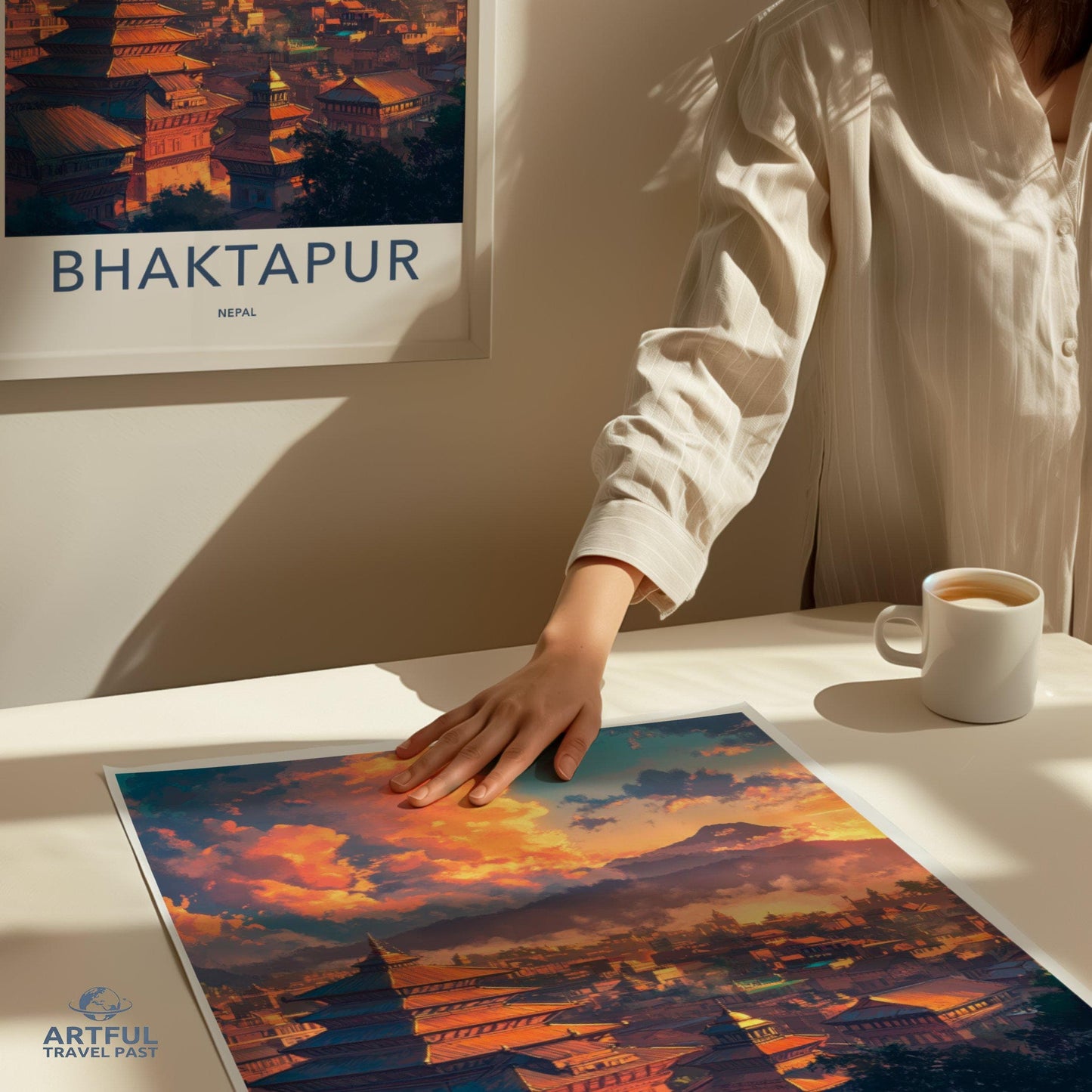Bhaktapur Poster - Nepal Wall Art
