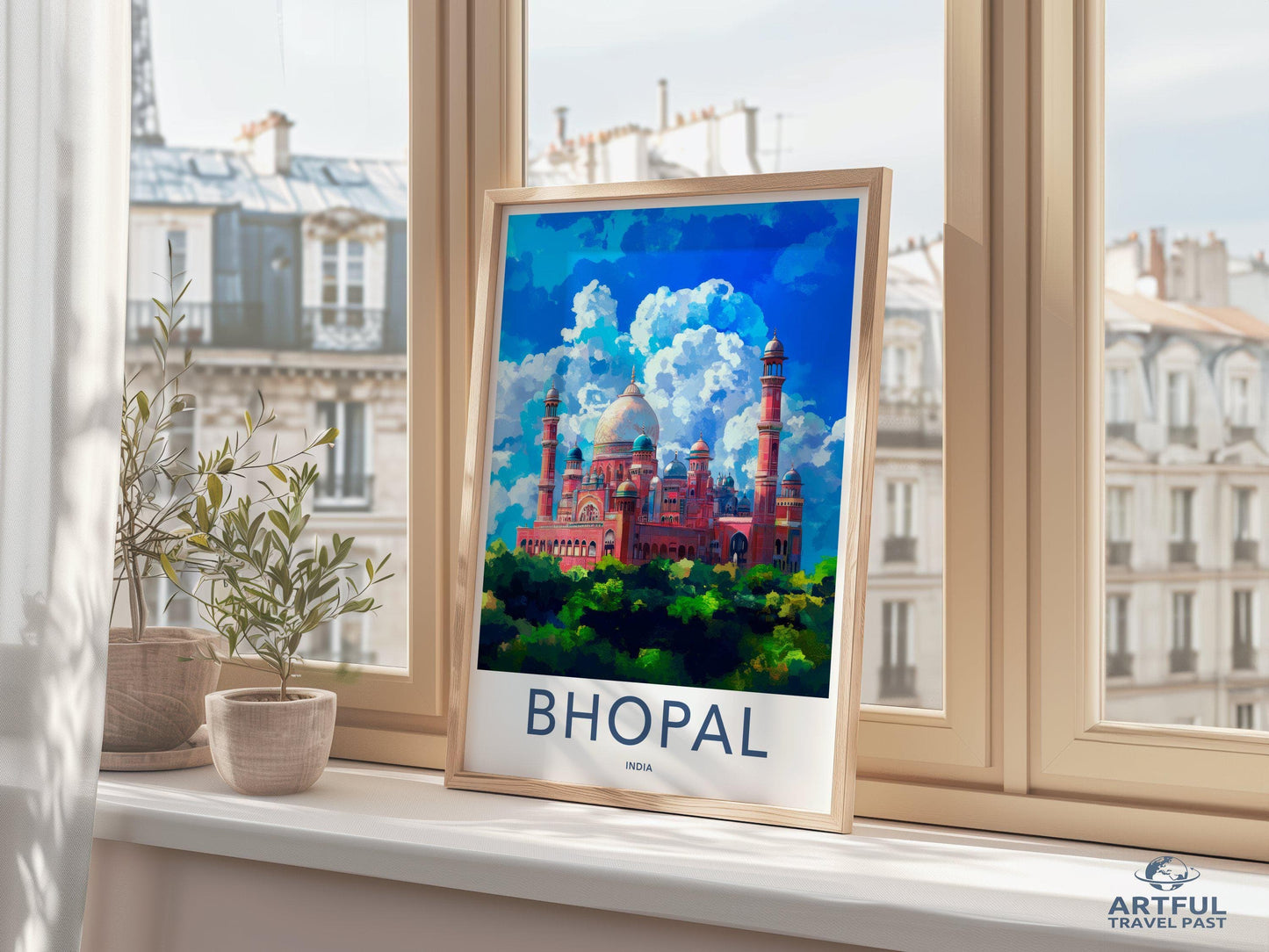 Bhopal Poster - India Wall Art