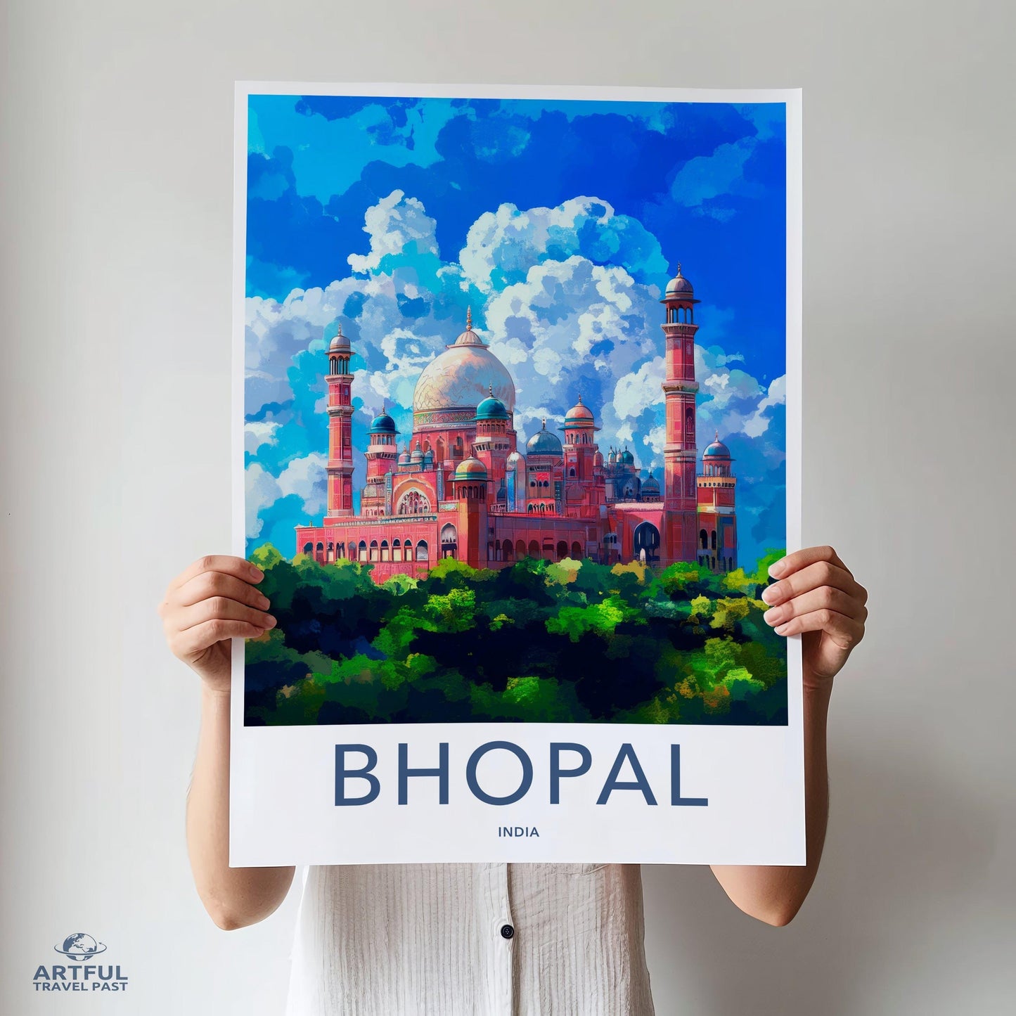 Bhopal Poster - India Wall Art