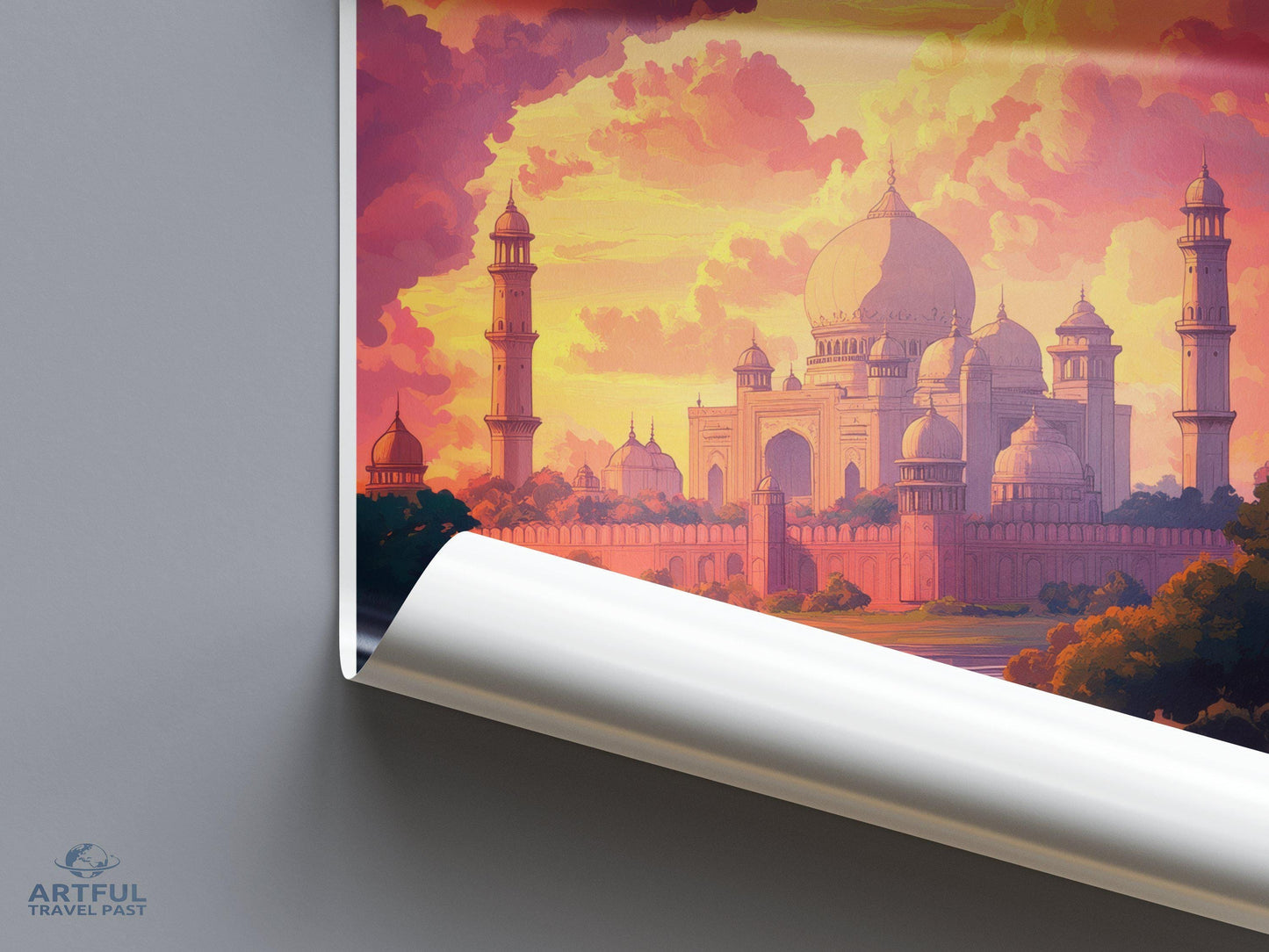 Bhopal Poster | Madhya Pradesh Wall Art | India Decor