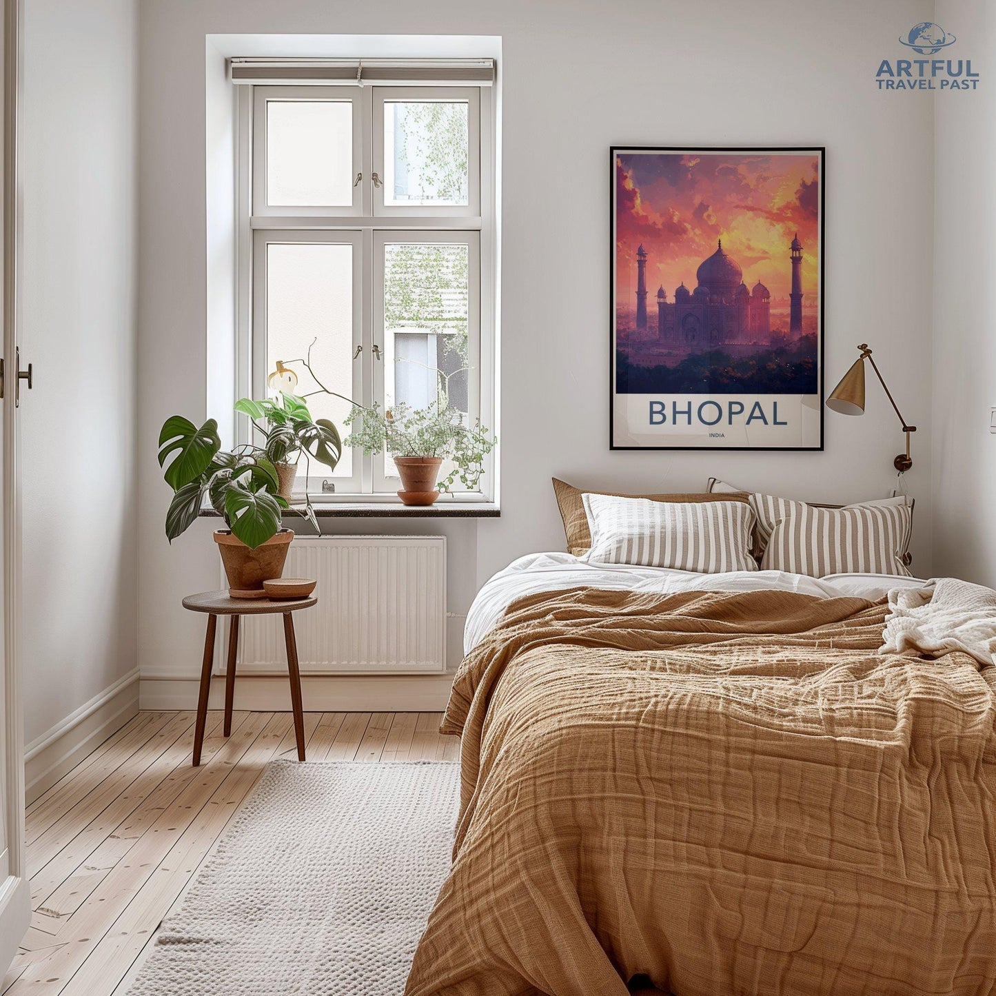 Bhopal Poster | Madhya Pradesh Wall Art | India Decor