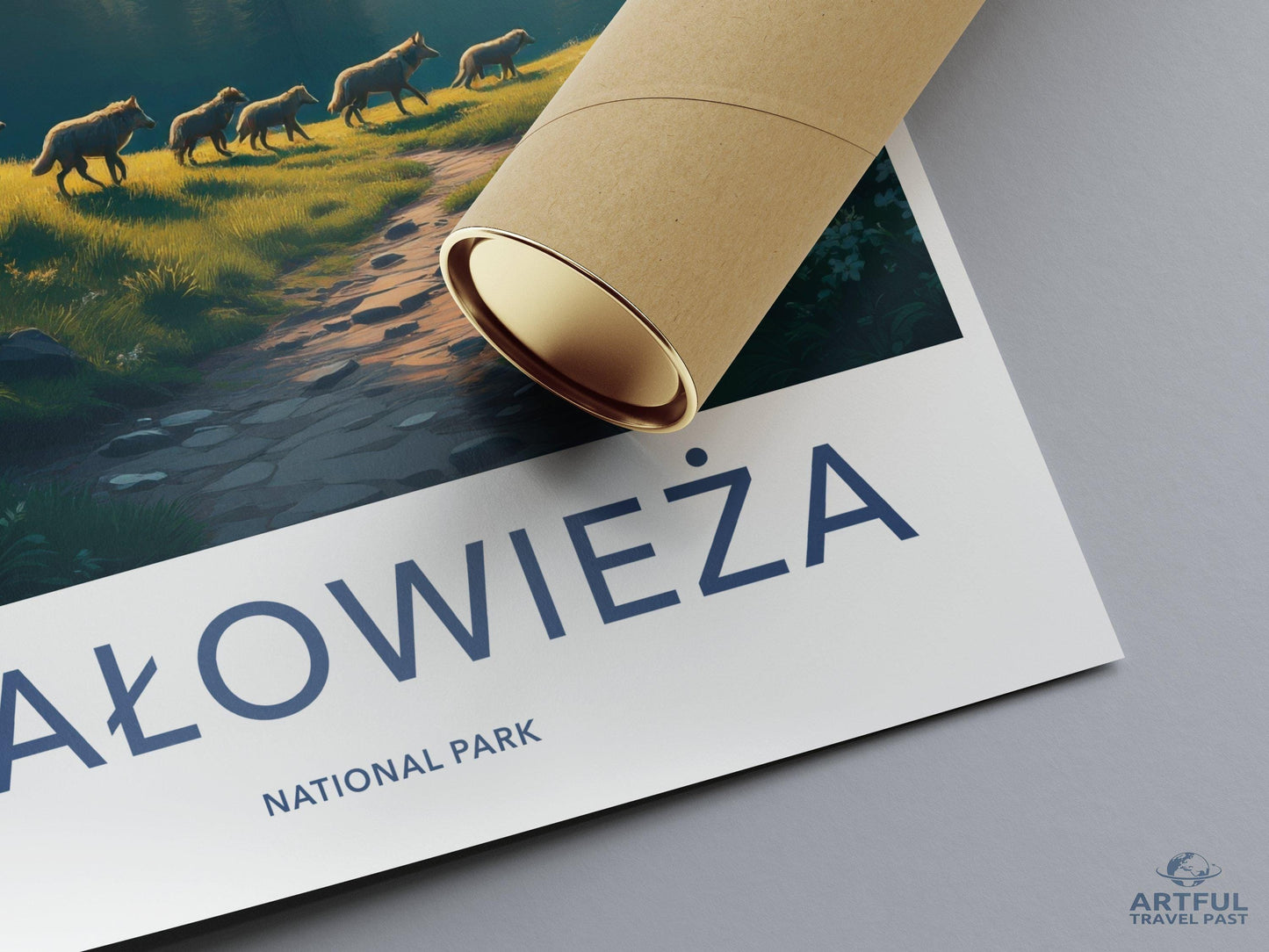 Białowieża Poster - Poland National Park