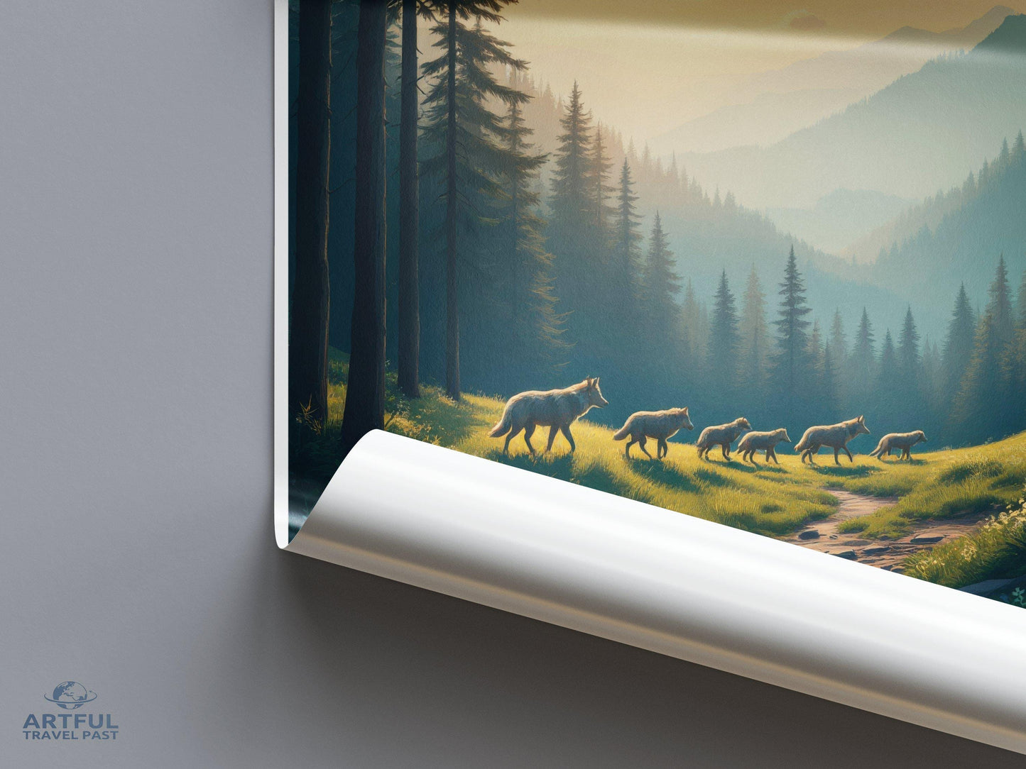 Białowieża Poster - Poland National Park