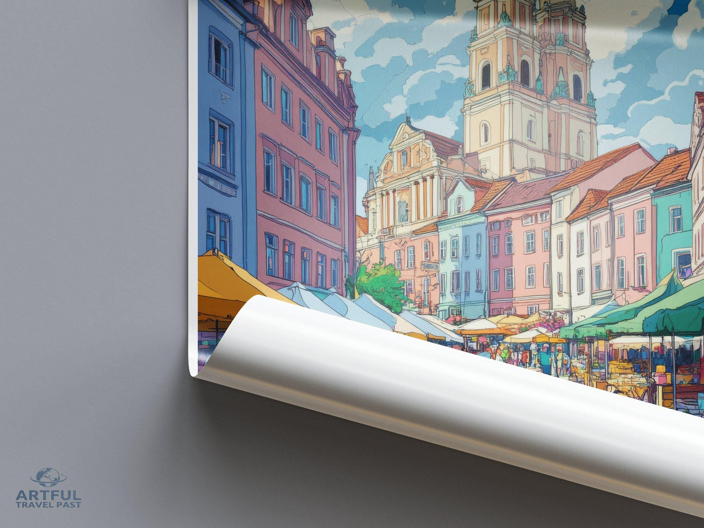 Białystok Poster - Poland Wall Art