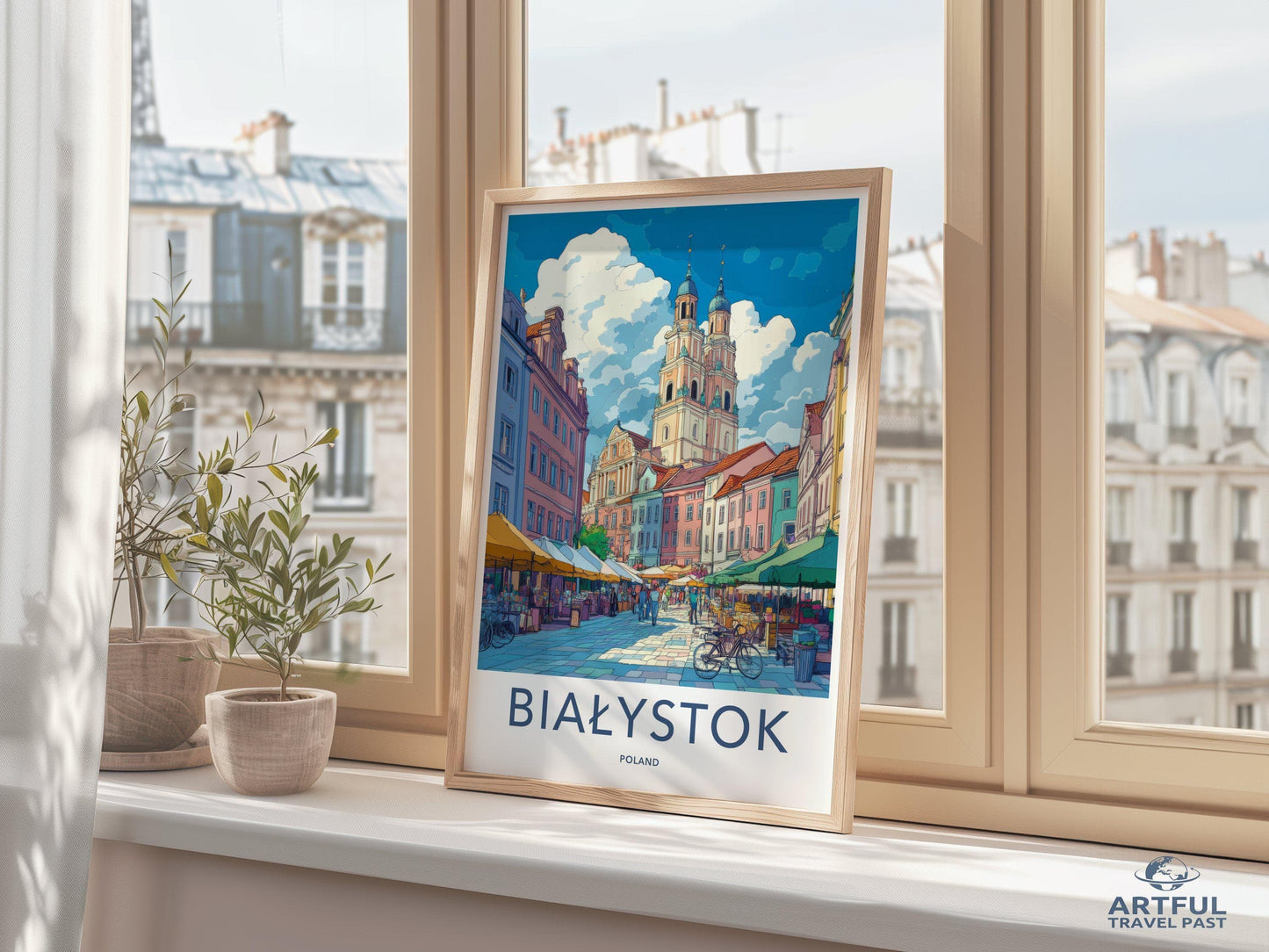 Białystok Poster - Poland Wall Art