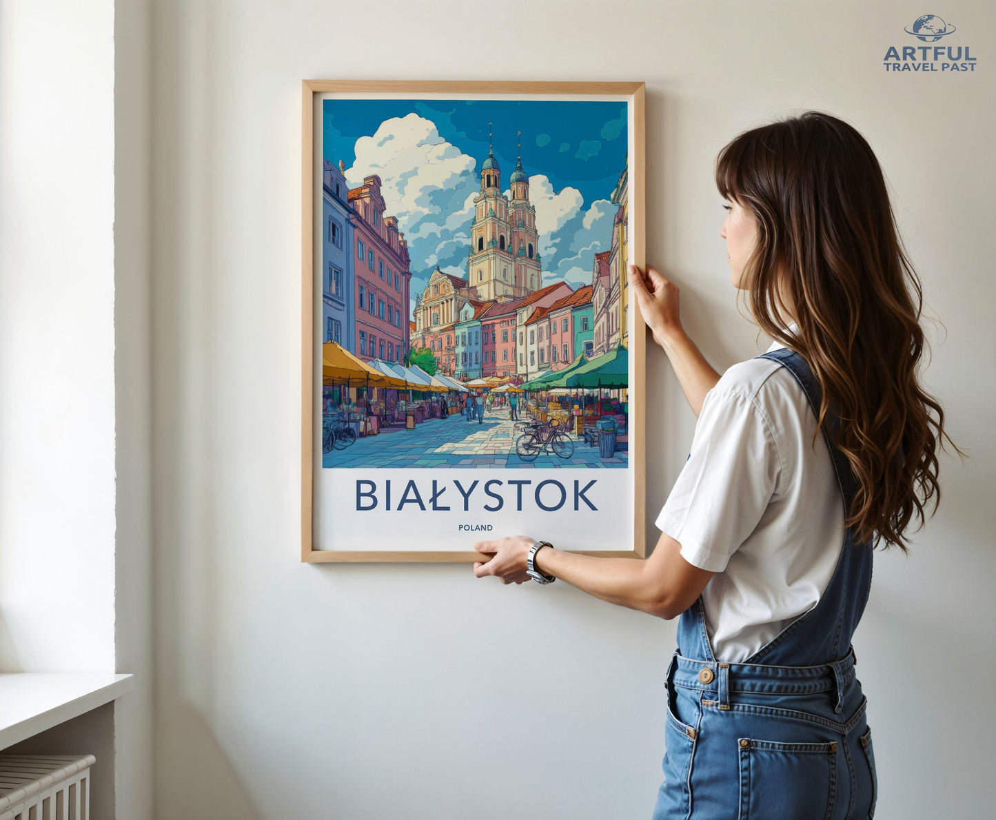 Białystok Poster - Poland Wall Art