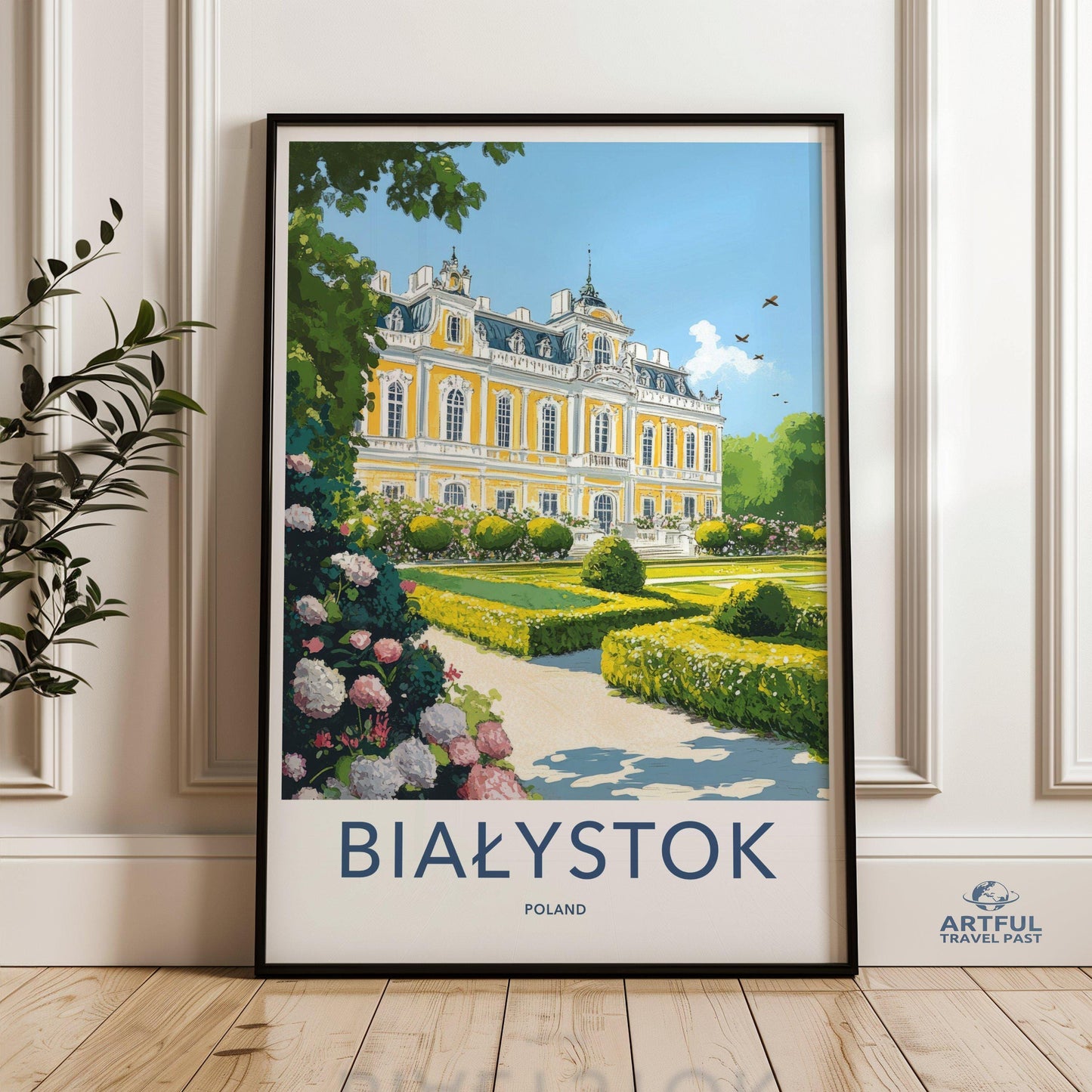 Białystok Poster | Poland Wall Art | Europe Decor