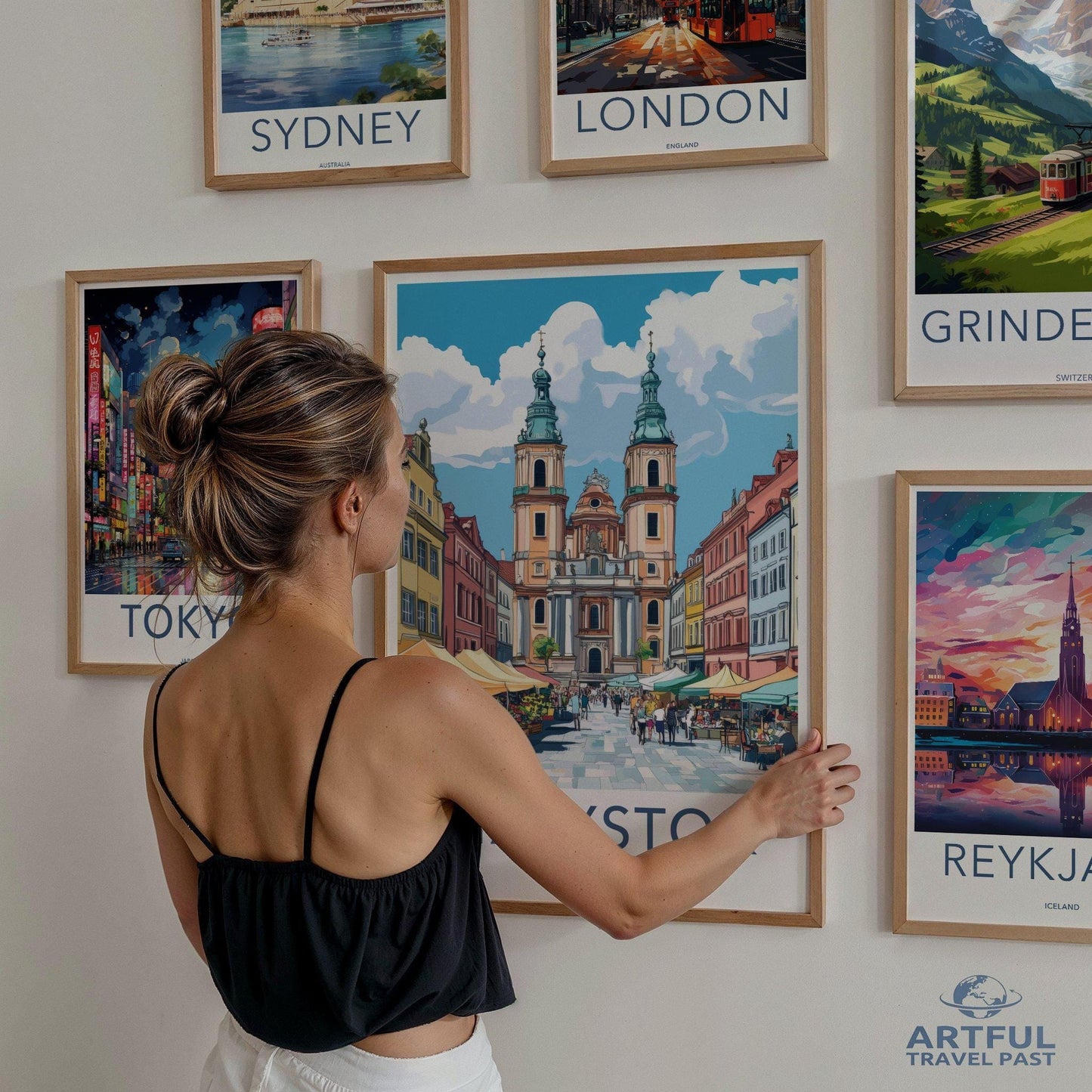 Białystok Poster | Poland Wall Art | Europe Decor
