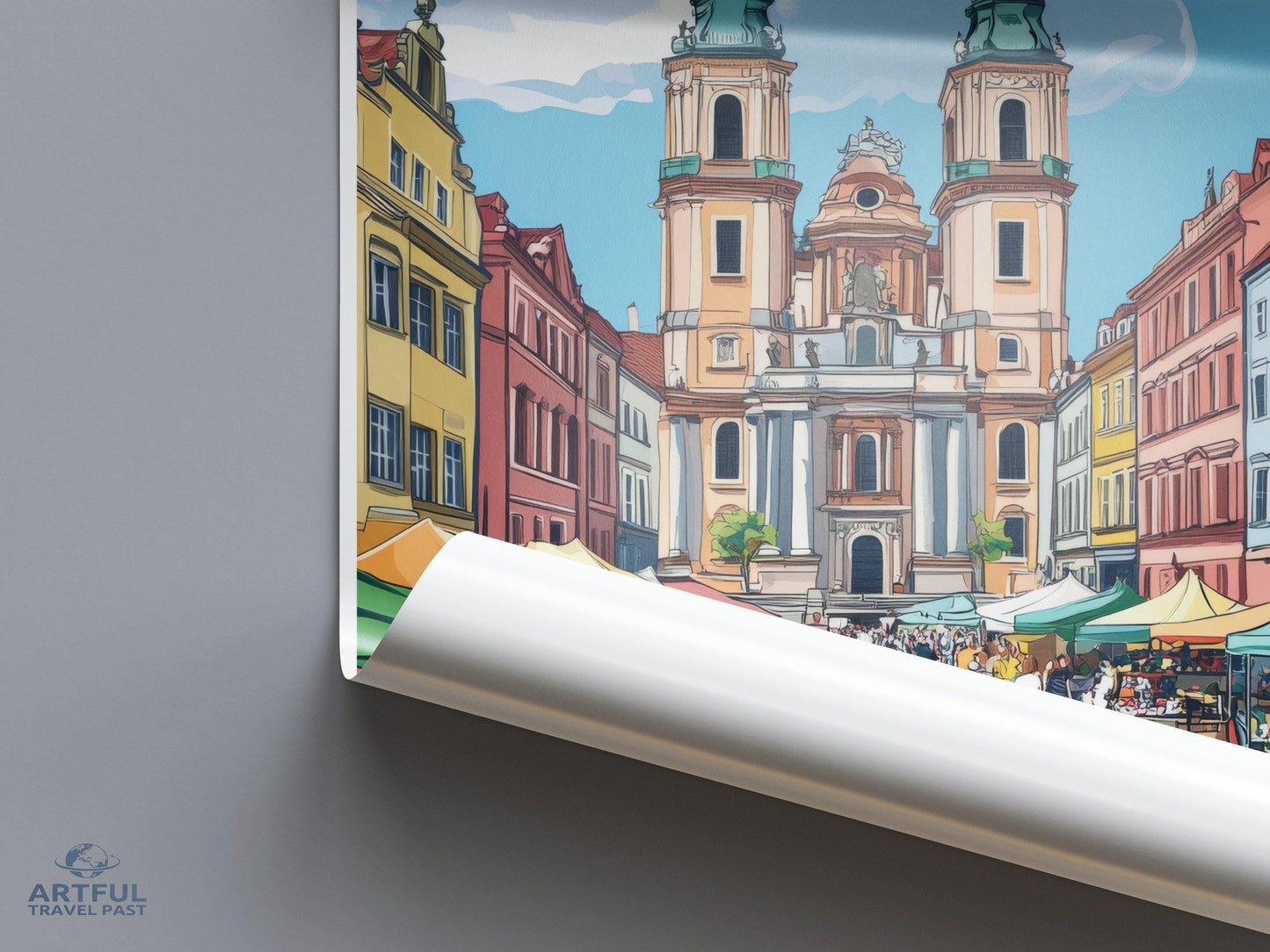Białystok Poster | Poland Wall Art | Europe Decor
