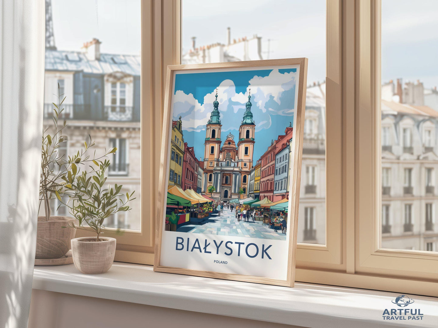 Białystok Poster | Poland Wall Art | Europe Decor