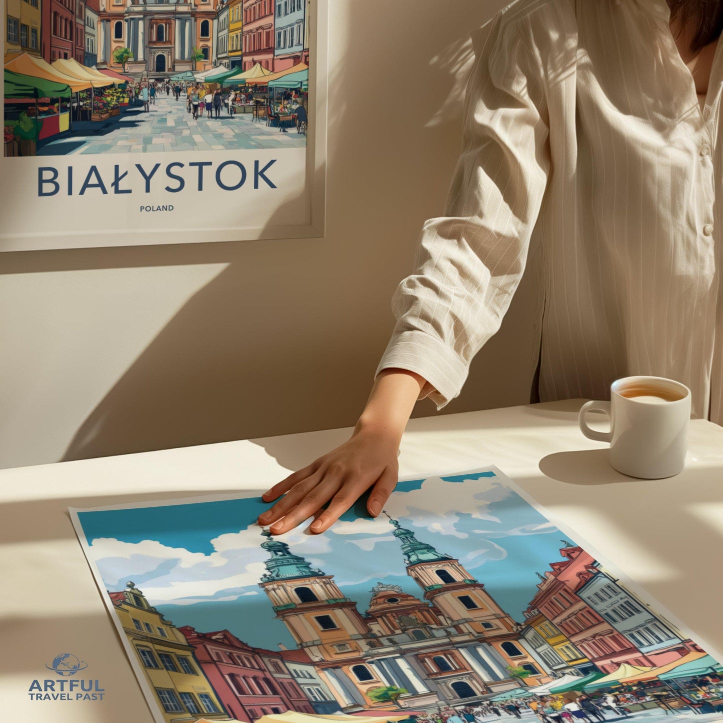 Białystok Poster | Poland Wall Art | Europe Decor