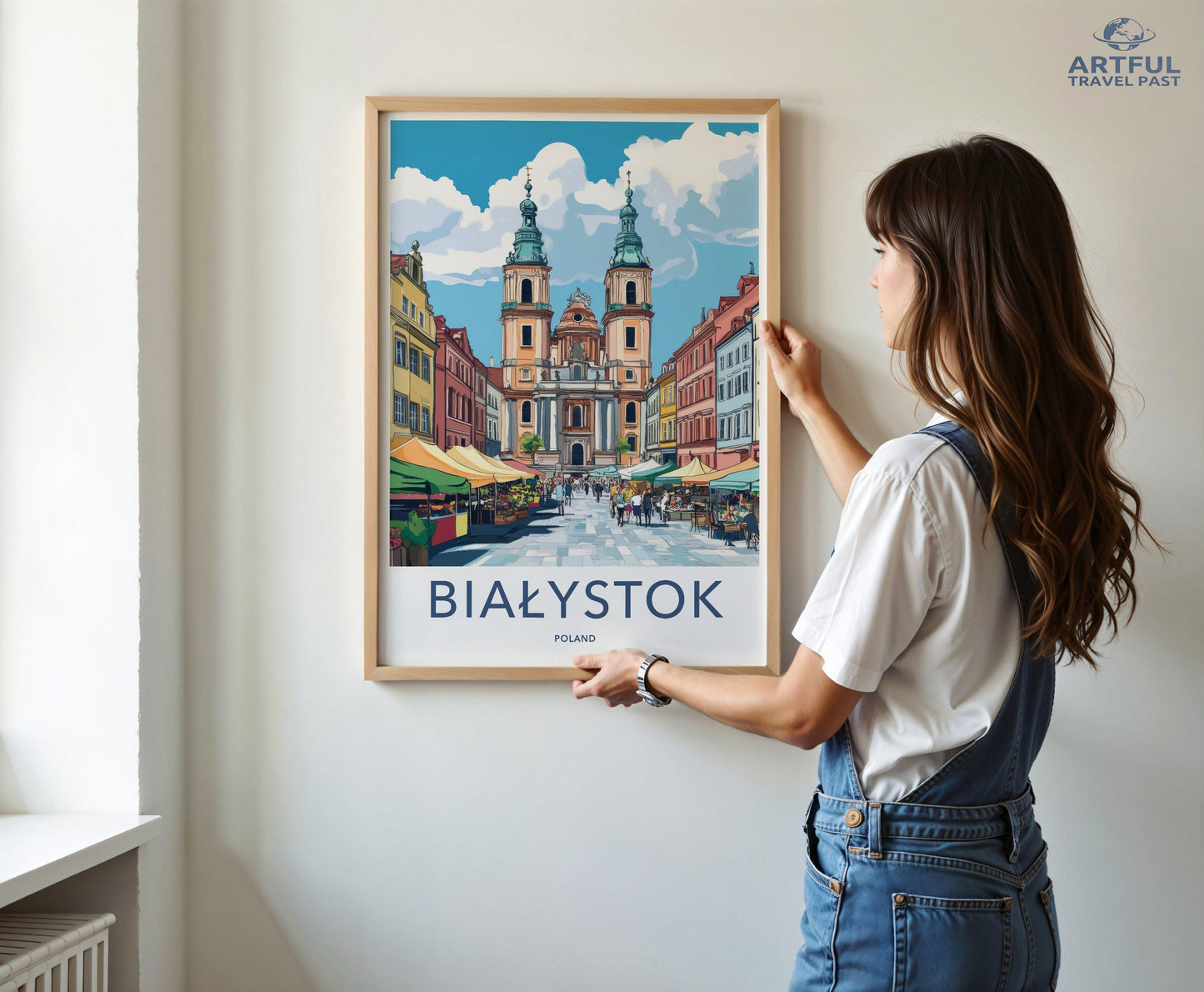 Białystok Poster | Poland Wall Art | Europe Decor