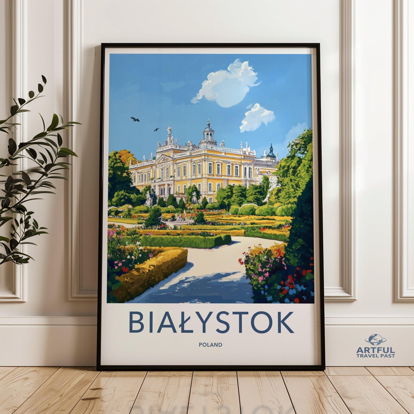 Białystok Poster | Poland Wall Art | Europe Decor