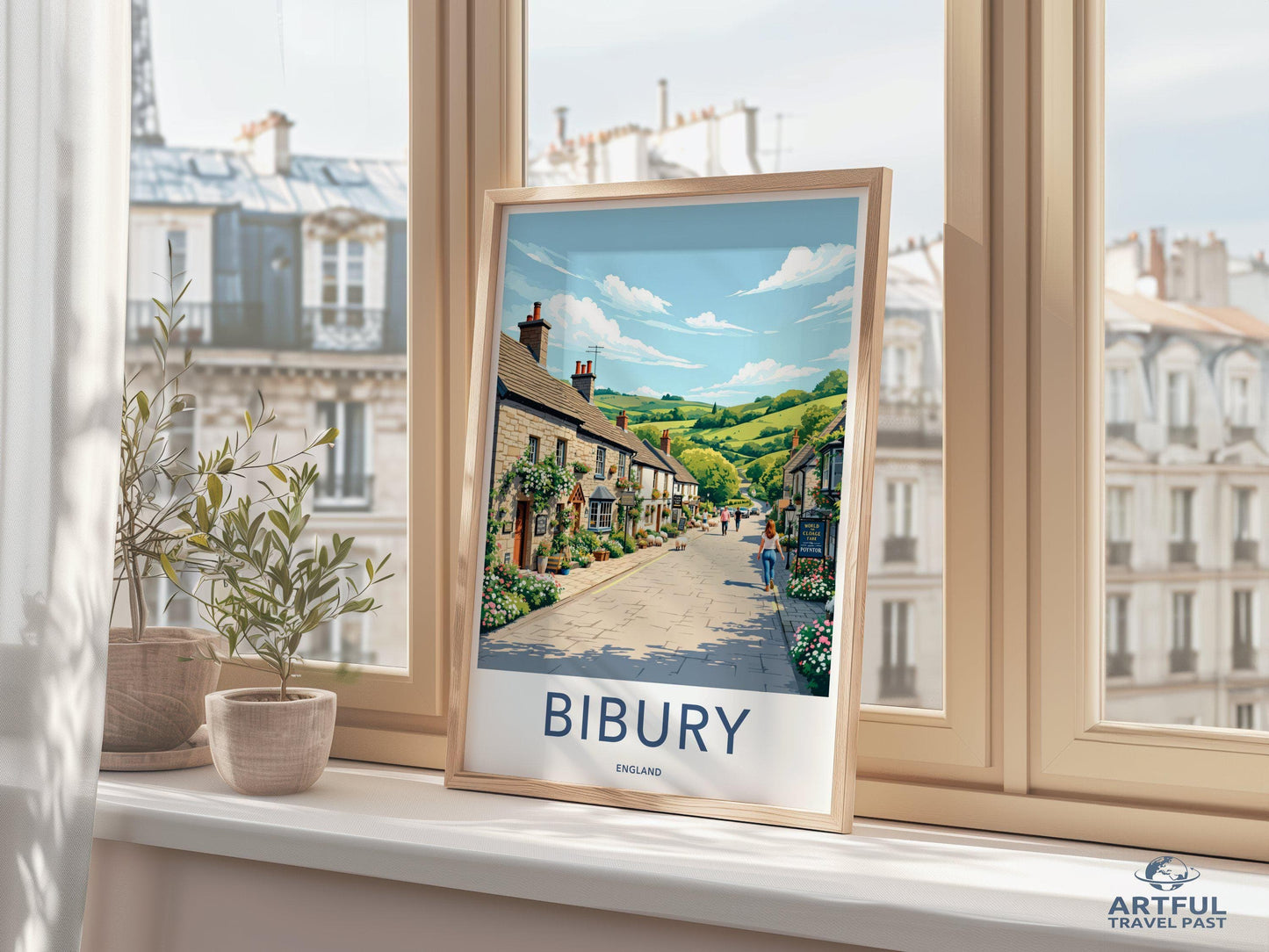 Bibury Poster - England Wall Art