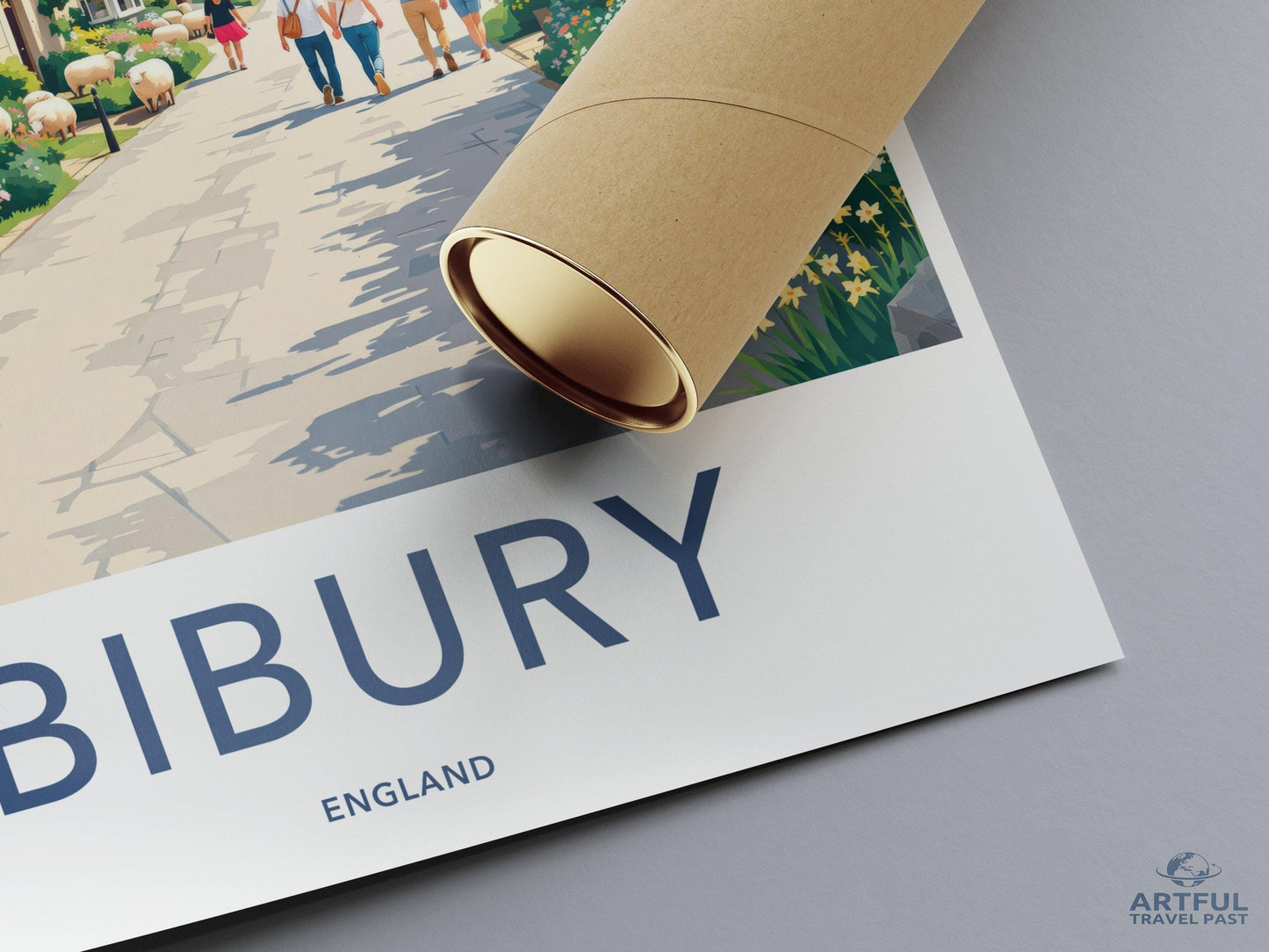Bibury Poster - England Wall Art