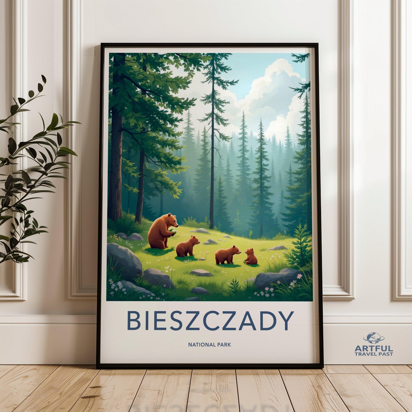 Bieszczady National Park Poster - Poland Wall Art