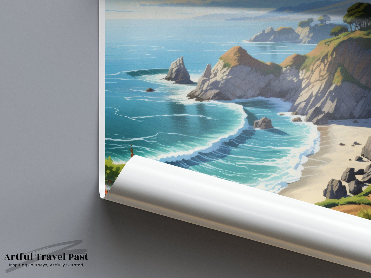 Big Sur Poster - California Wall Art