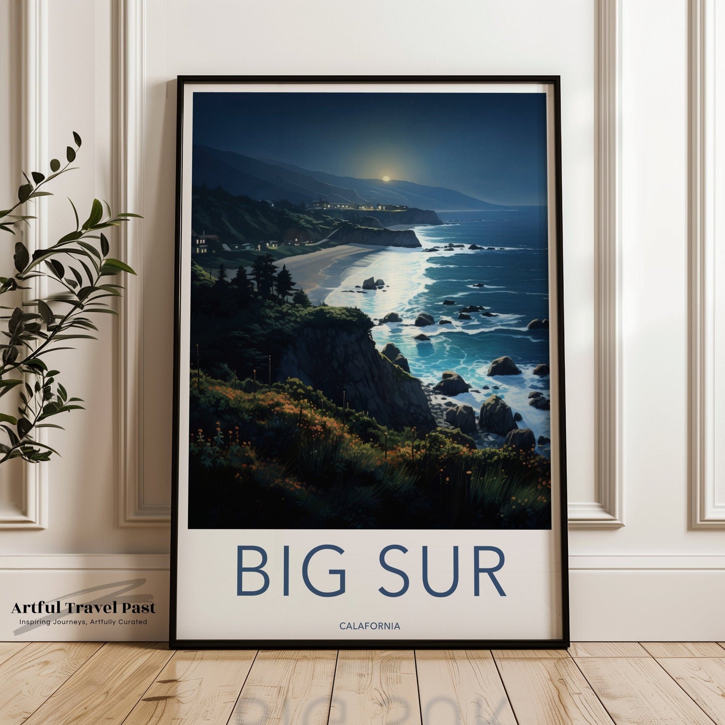 Big Sur Poster - California Wall Art