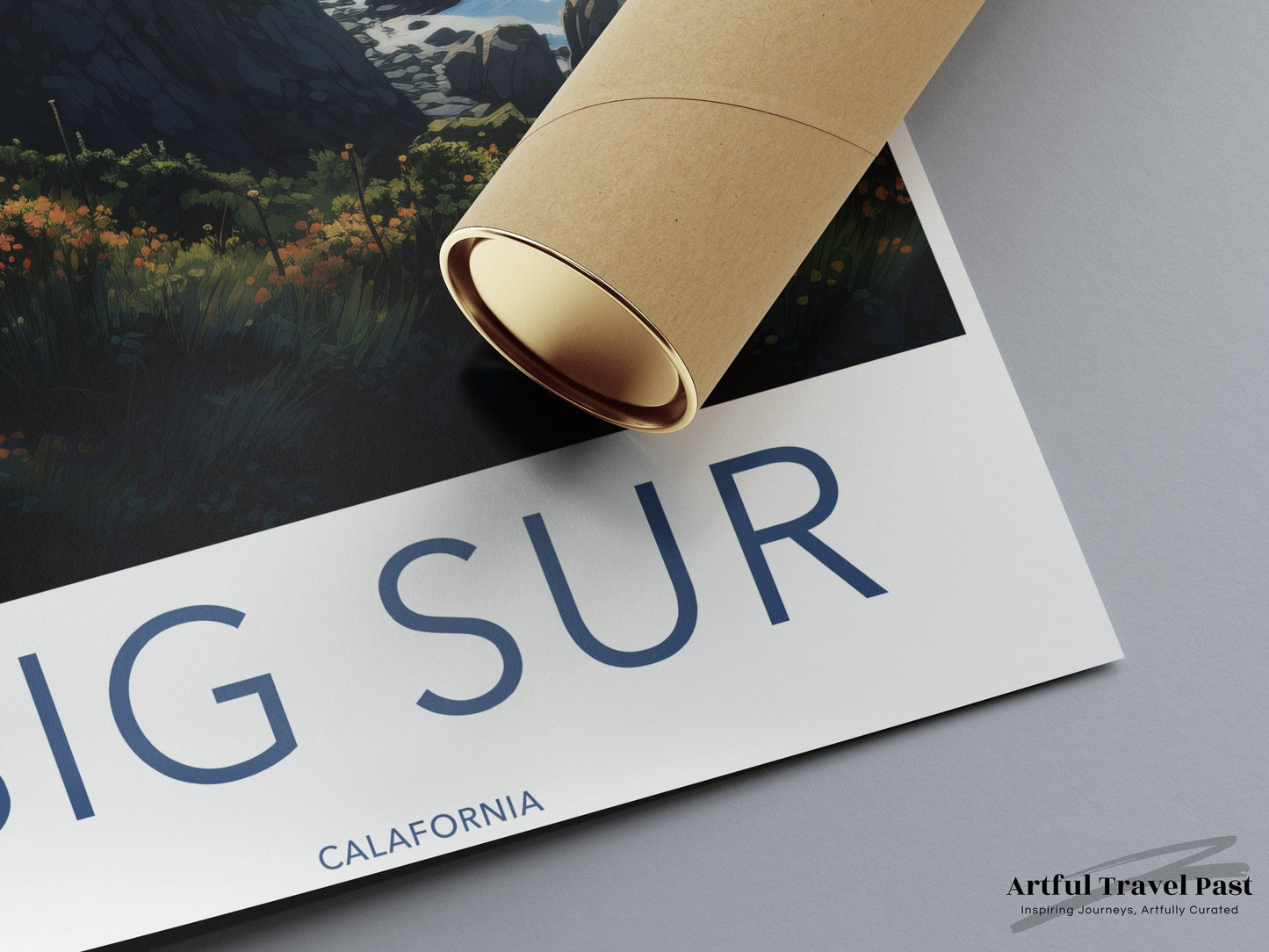 Big Sur Poster - California Wall Art