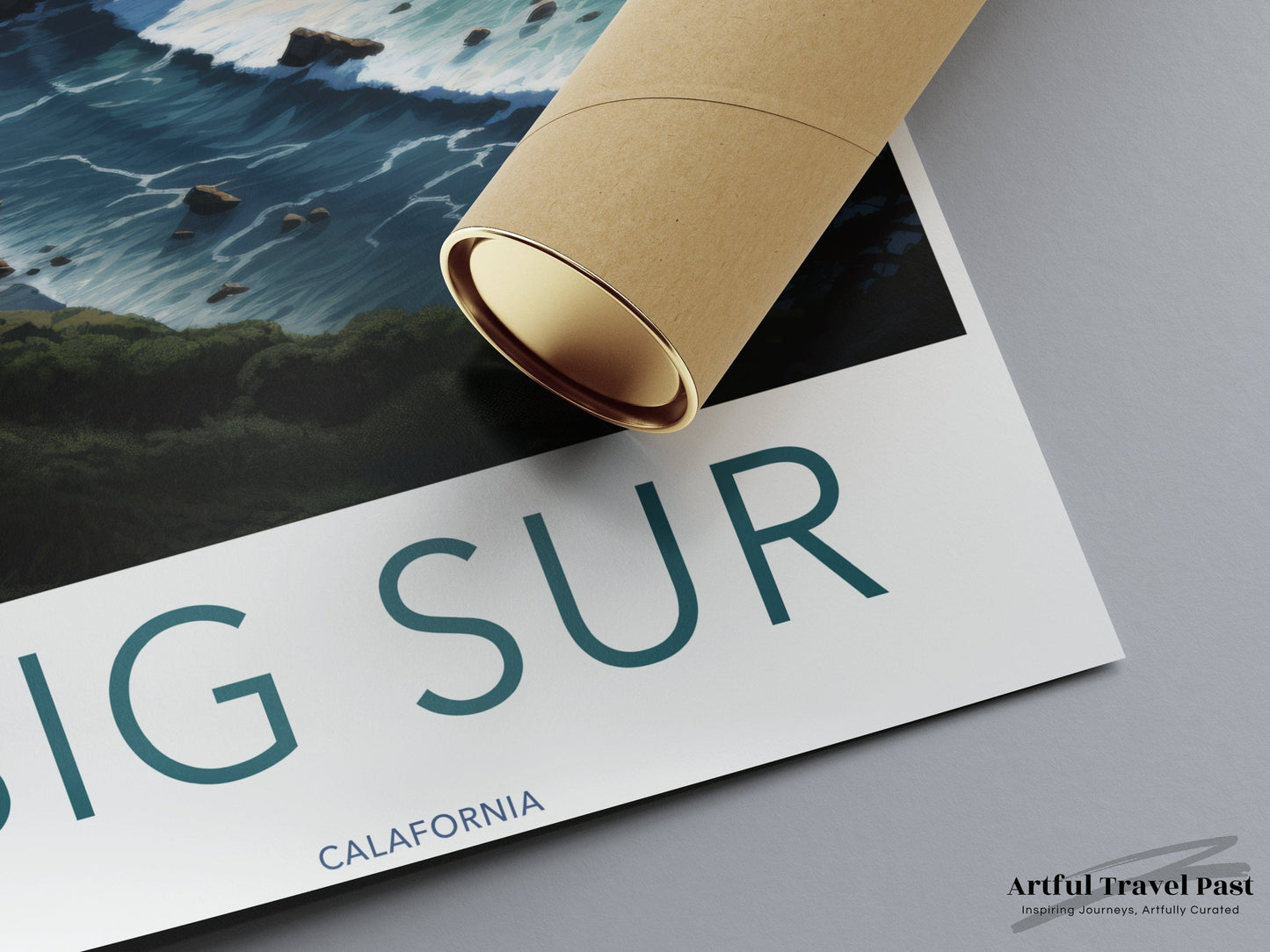 Big Sur Poster | California Wall Art | America Decor