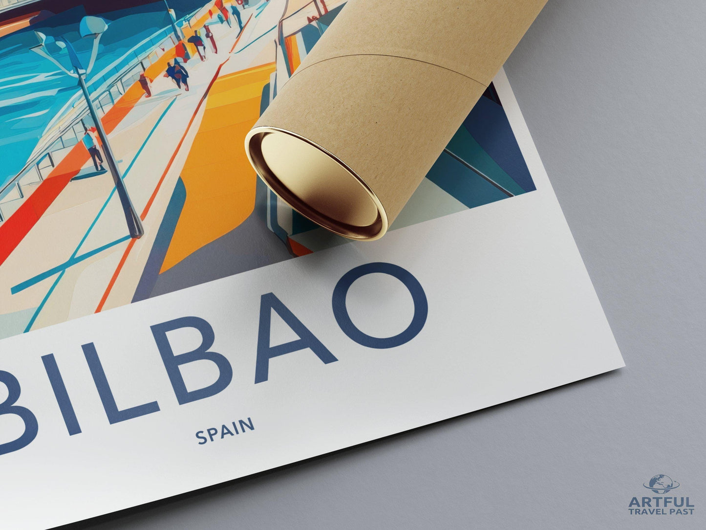 Bilbao Poster - Spain Wall Art