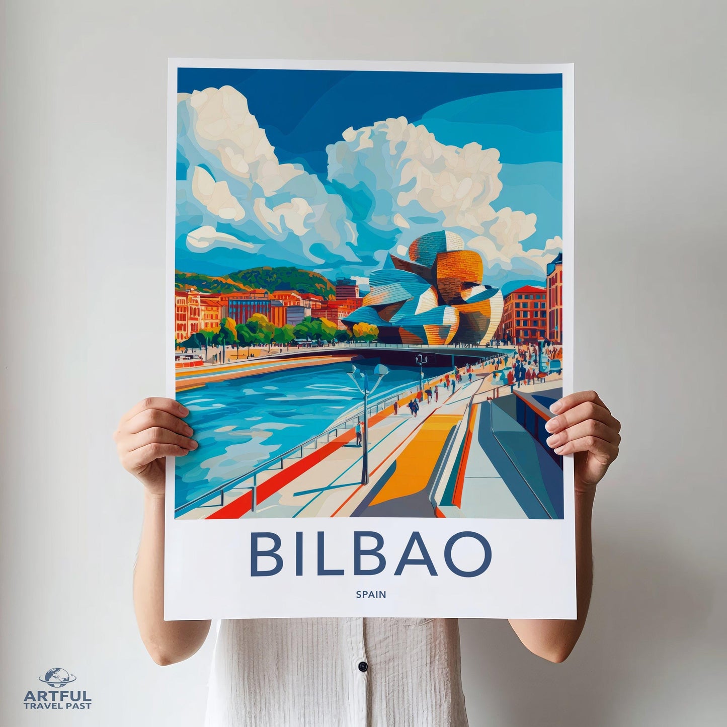 Bilbao Poster - Spain Wall Art
