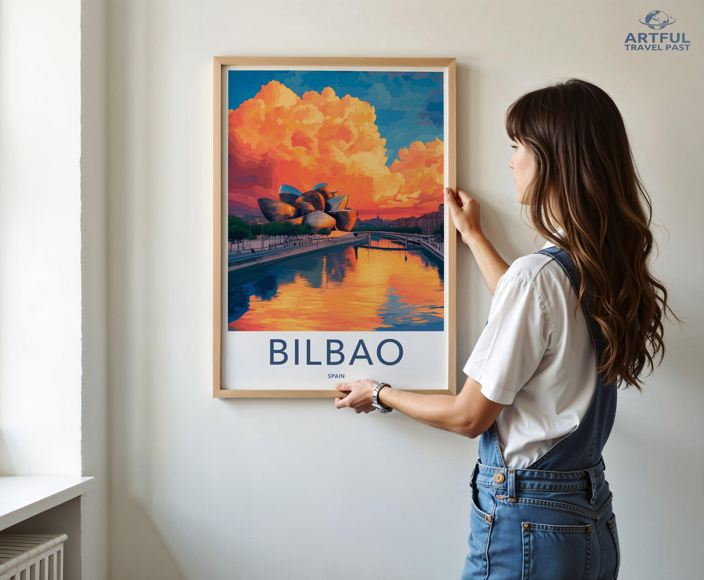 Bilbao Poster - Spain Wall Art