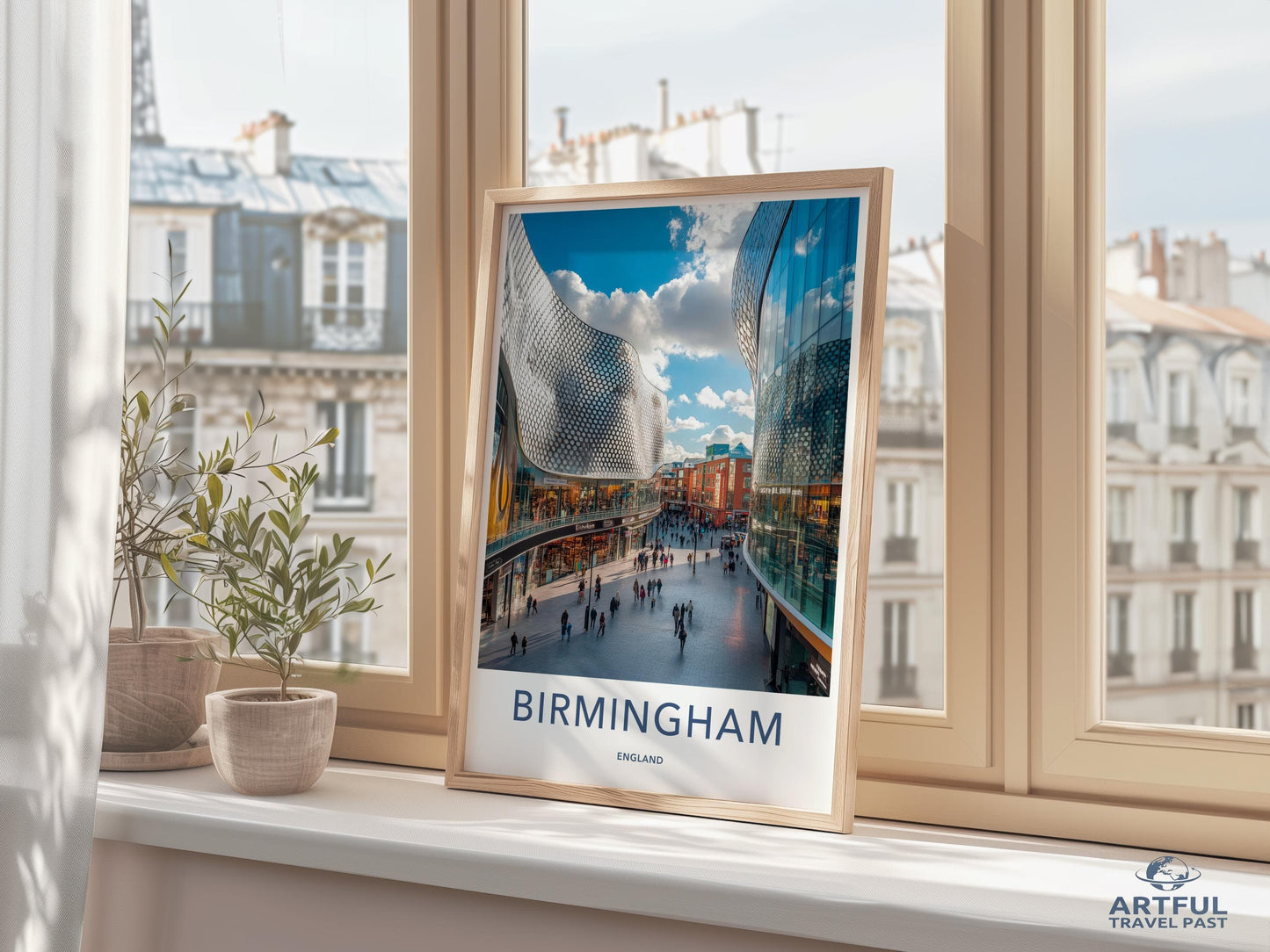 Birmingham Poster - England Wall Art