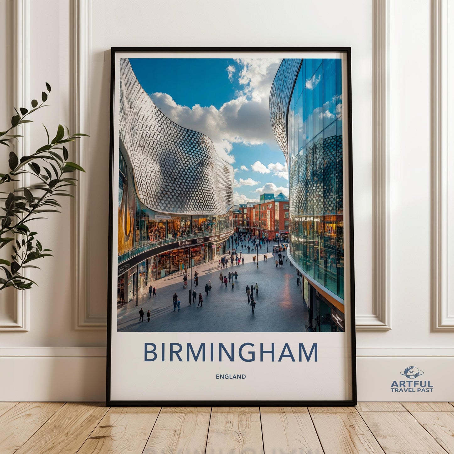 Birmingham Poster - England Wall Art