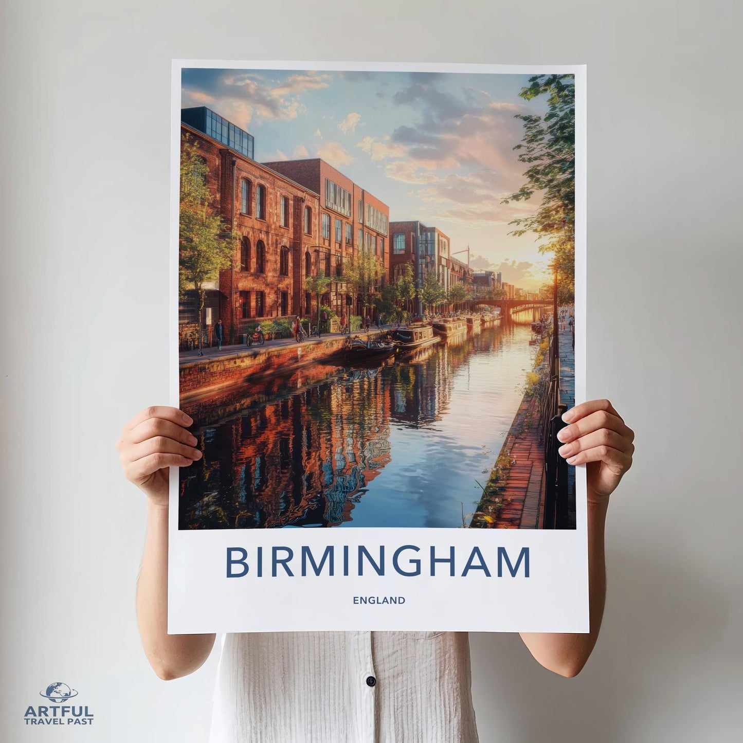 Birmingham Poster - England Wall Art