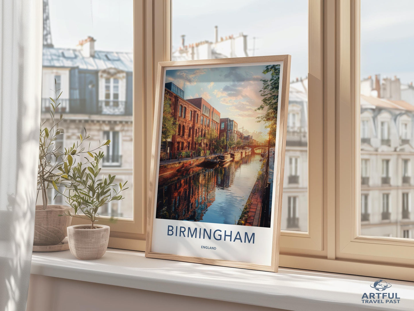 Birmingham Poster - England Wall Art