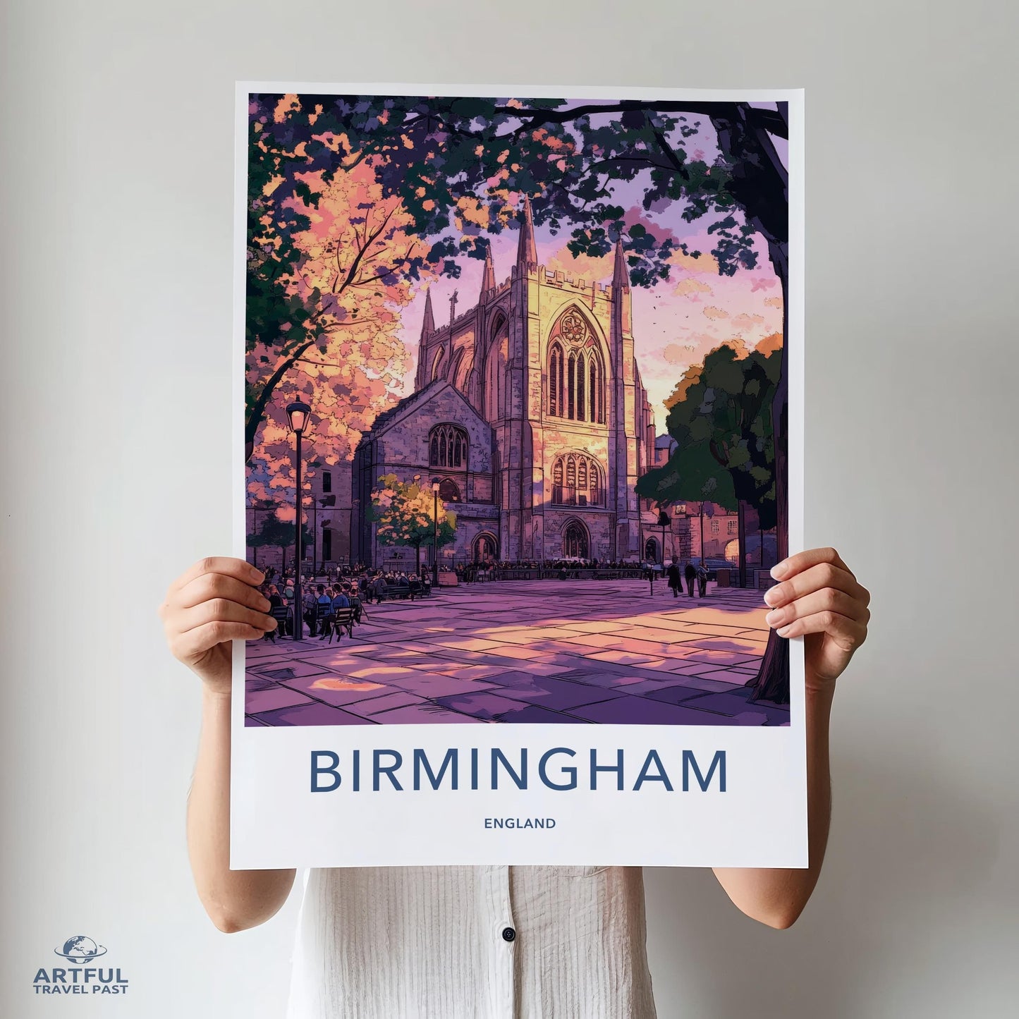 Birmingham Poster - England Wall Art
