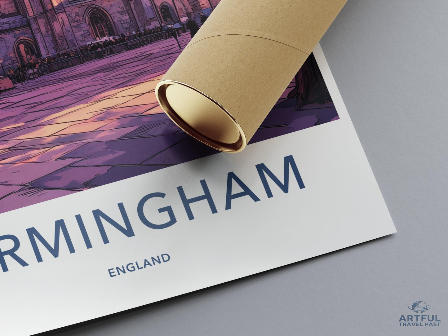 Birmingham Poster - England Wall Art