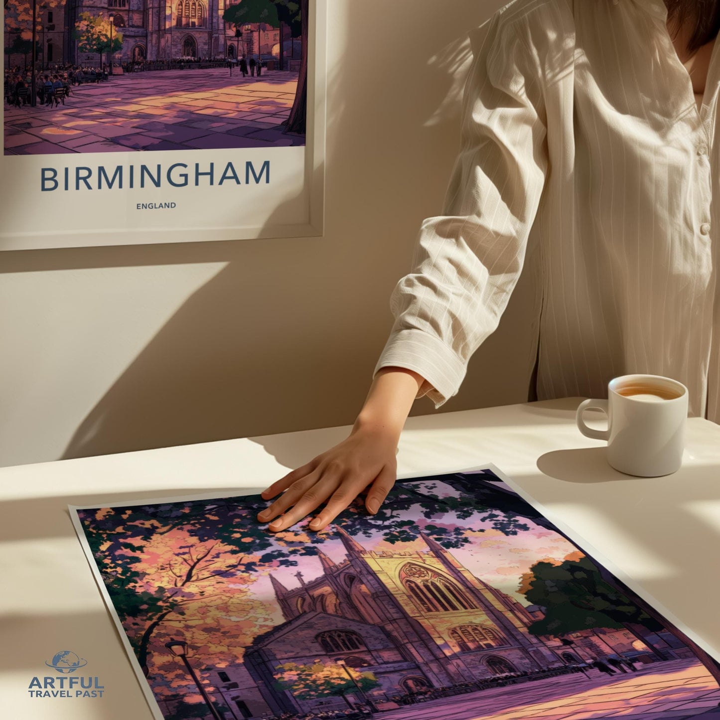 Birmingham Poster - England Wall Art