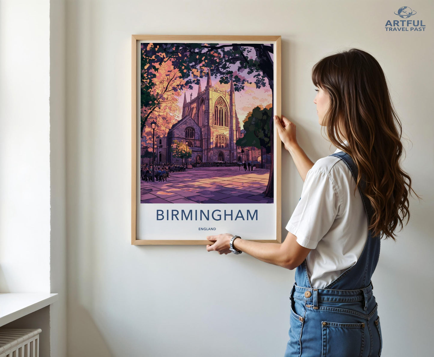 Birmingham Poster - England Wall Art