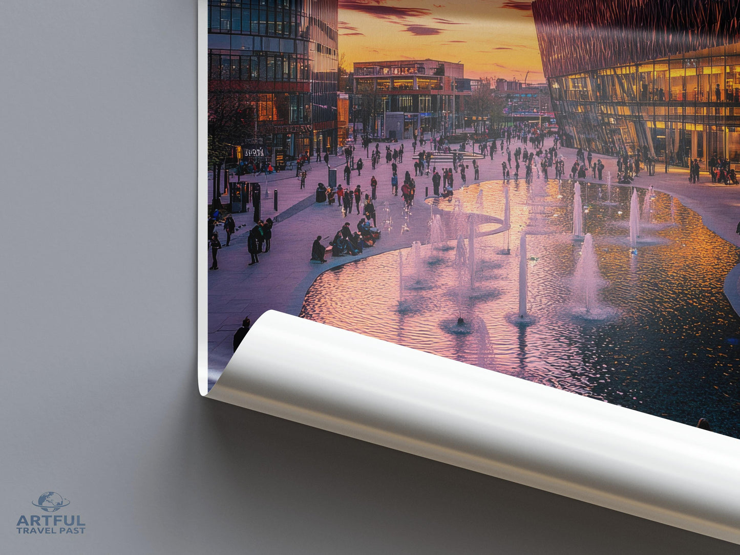 Birmingham Poster - England Wall Art