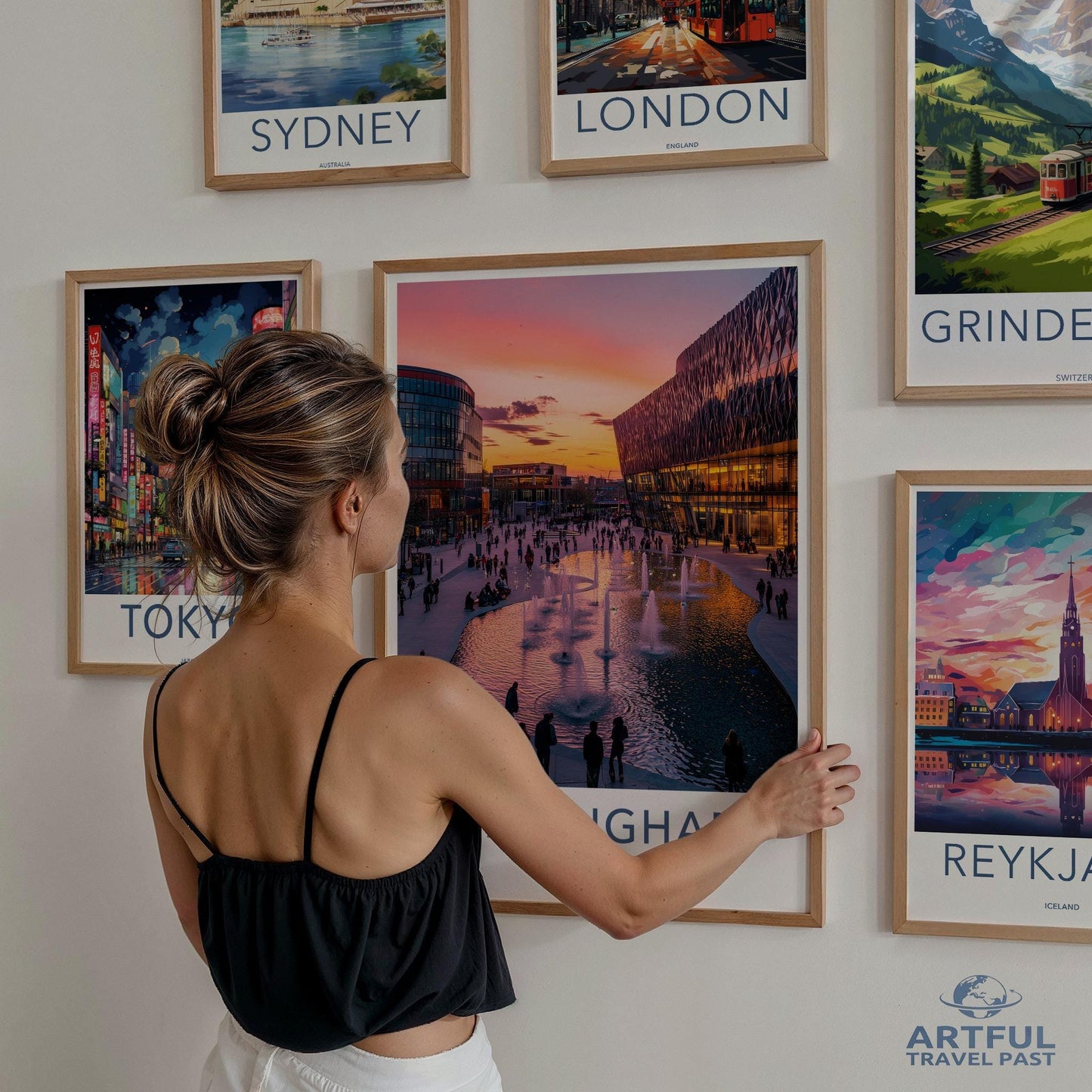 Birmingham Poster - England Wall Art