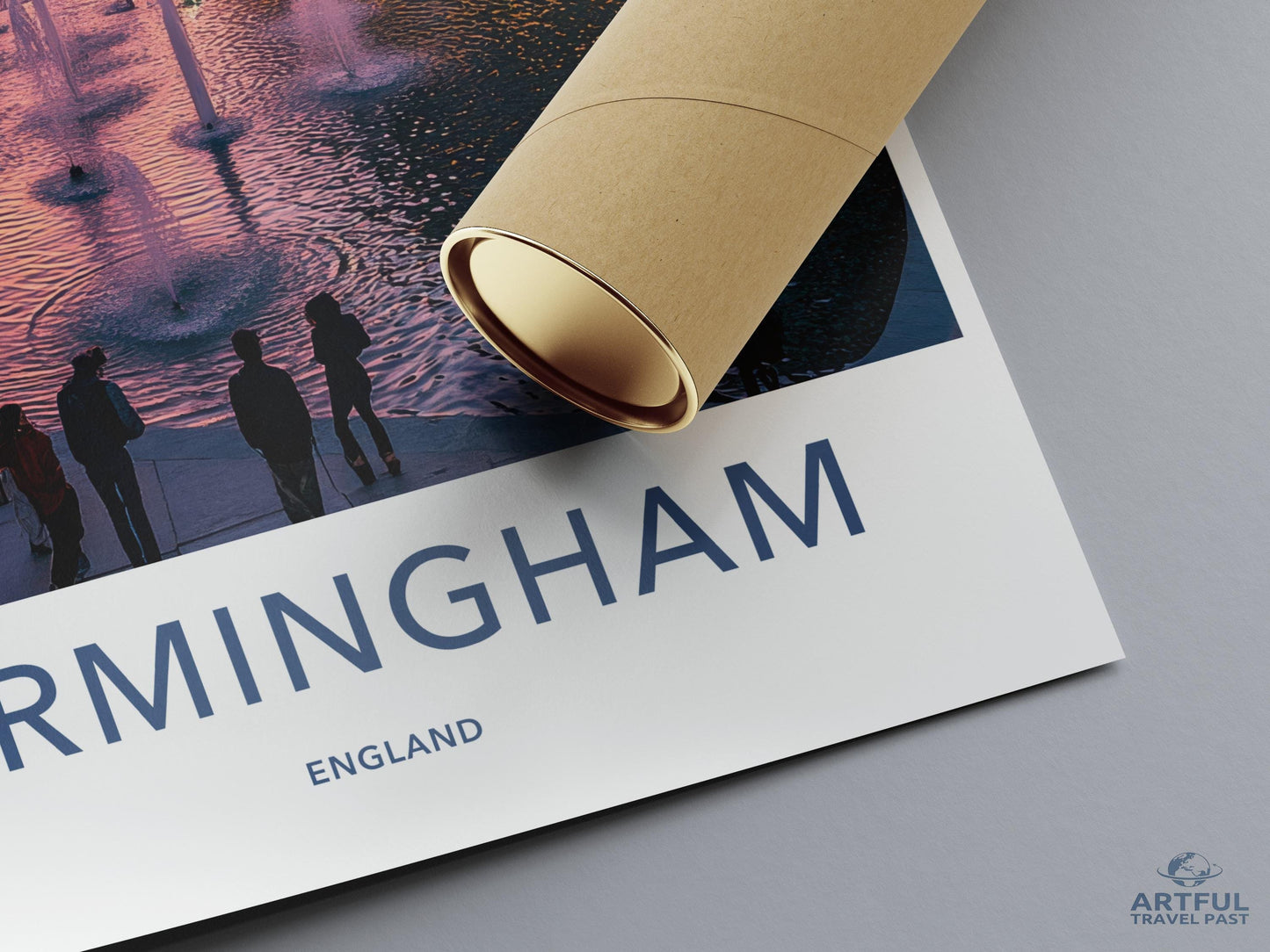 Birmingham Poster - England Wall Art