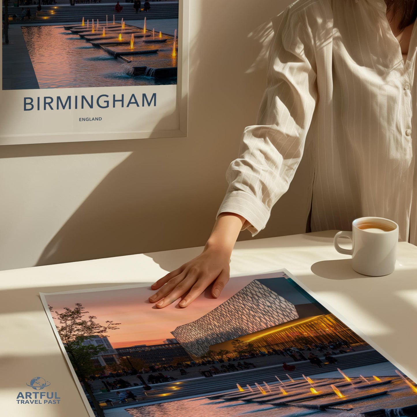 Birmingham Poster - England Wall Art