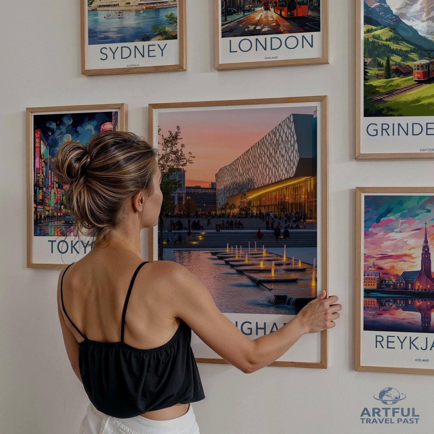 Birmingham Poster - England Wall Art